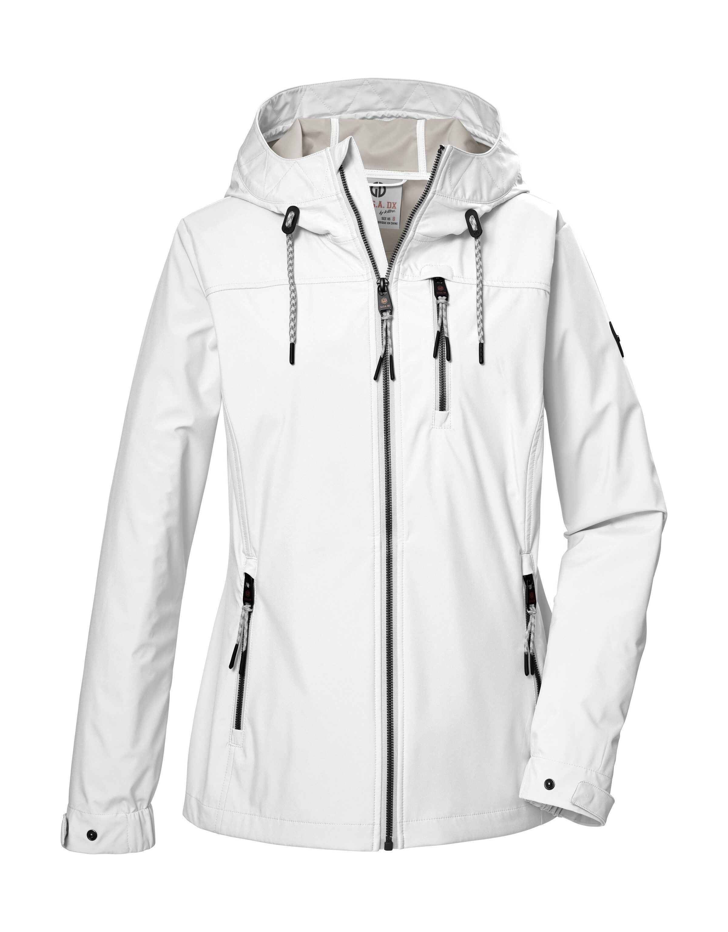 G.I.G.A. DX by killtec Softshelljacke GS 74 WMN SFTSHLL JCKT Damen Softshelljacke, wasserabweisend, winddicht, pflanzenbasiert