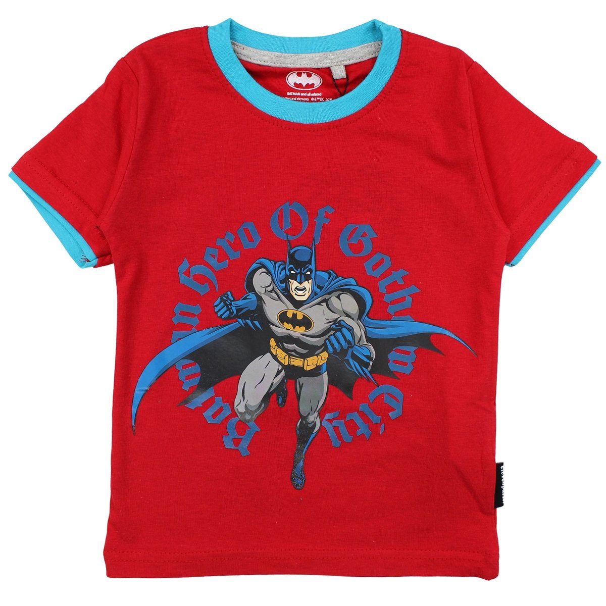 ELEVEN PARIS Print-Shirt DC Comics Batman Kinder Jungen T-Shirt Kurzarm Shirt Gr. 98 bis 152