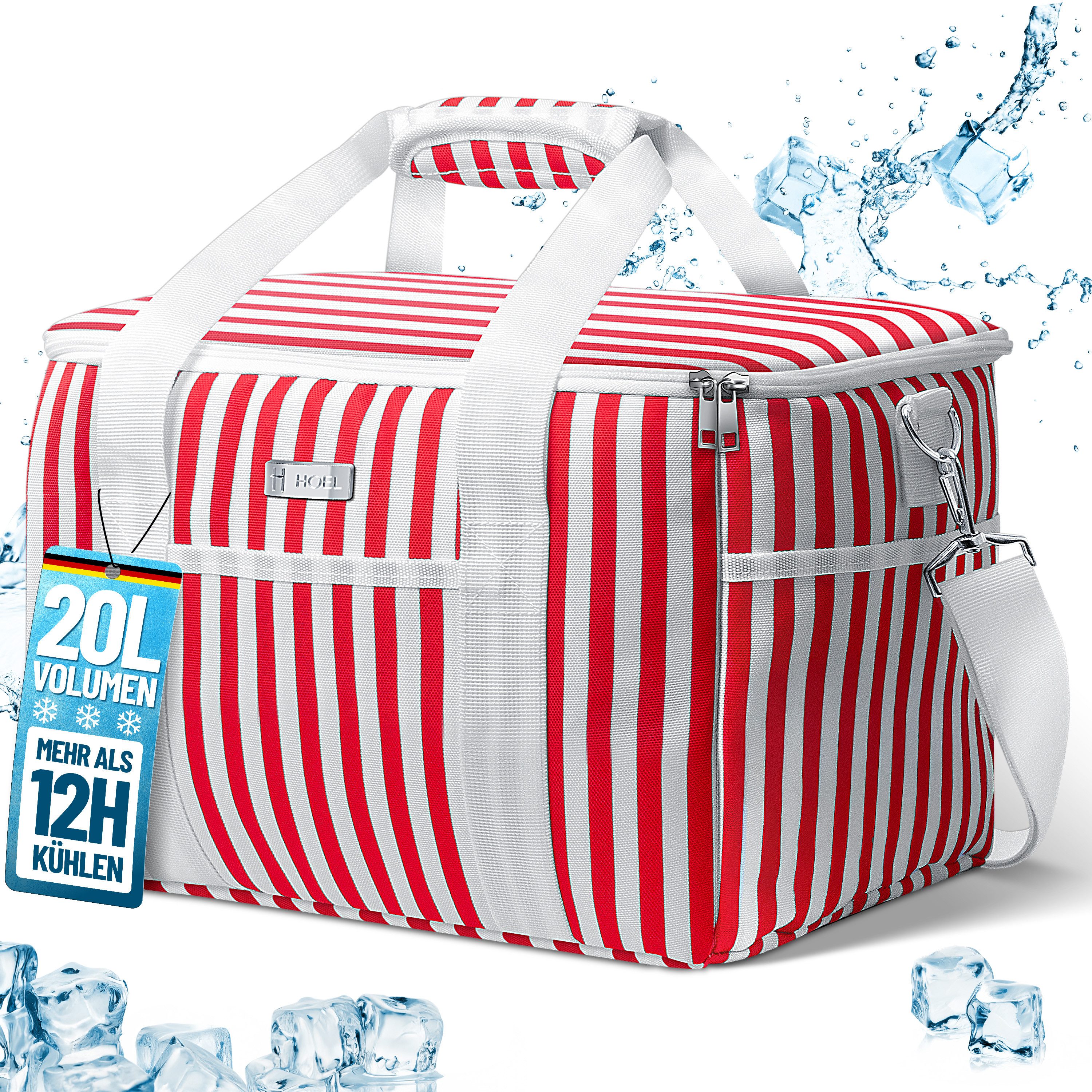 HOEL Kühltasche HOEL Kühltasche klein 20L & Gross 30L - Isoliertasche - Lunchtasche