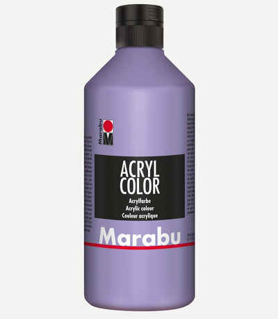 Marabu Acrylfarbe Marabu Acrylfarbe Acryl Color, 500 ml, lavendel 007