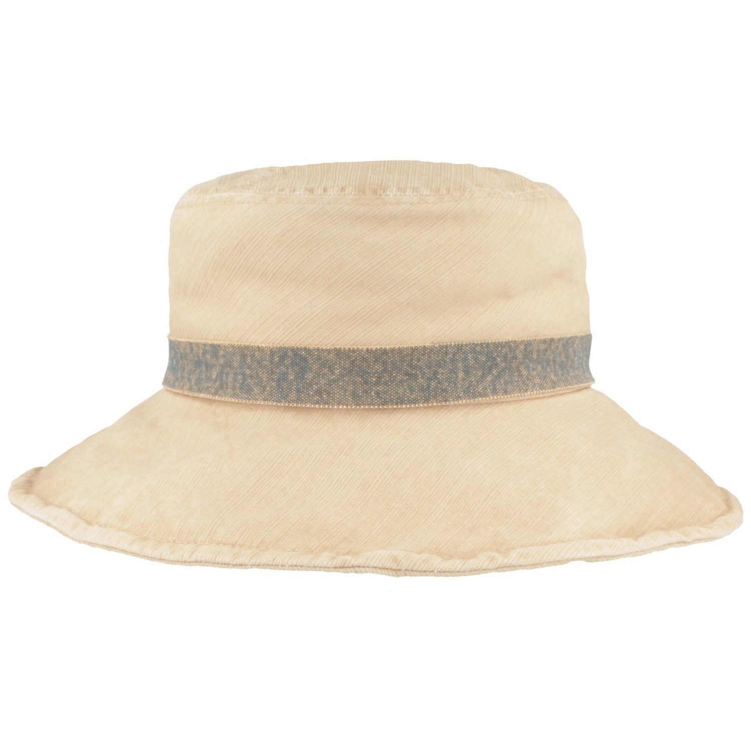 Mayser Trilby Flapper Elina aus Baumwolle mit UV-Schutz 80 und breiter Krempe
