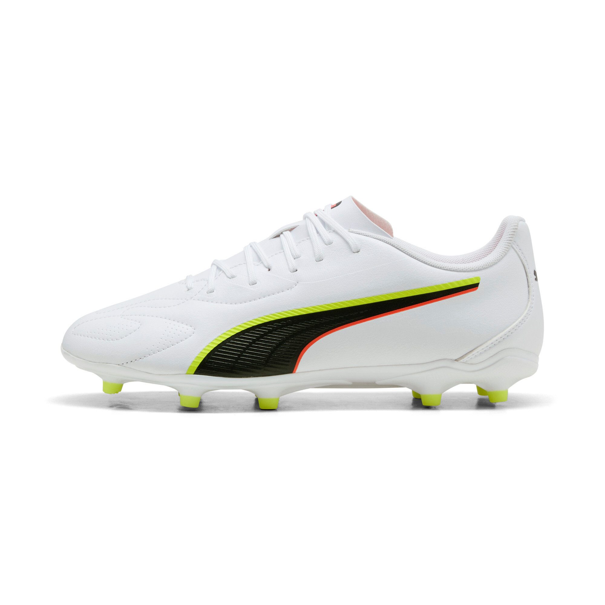 PUMA KING 20 PLAY FGAG Fußballschuh für Rasen- und Kunstrasenplätze, weiches Obermaterial aus Synthetik