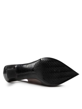 MELISSA Sandalen Slingback Heel + Larroude 33606 Black Transp AC621 Sandale