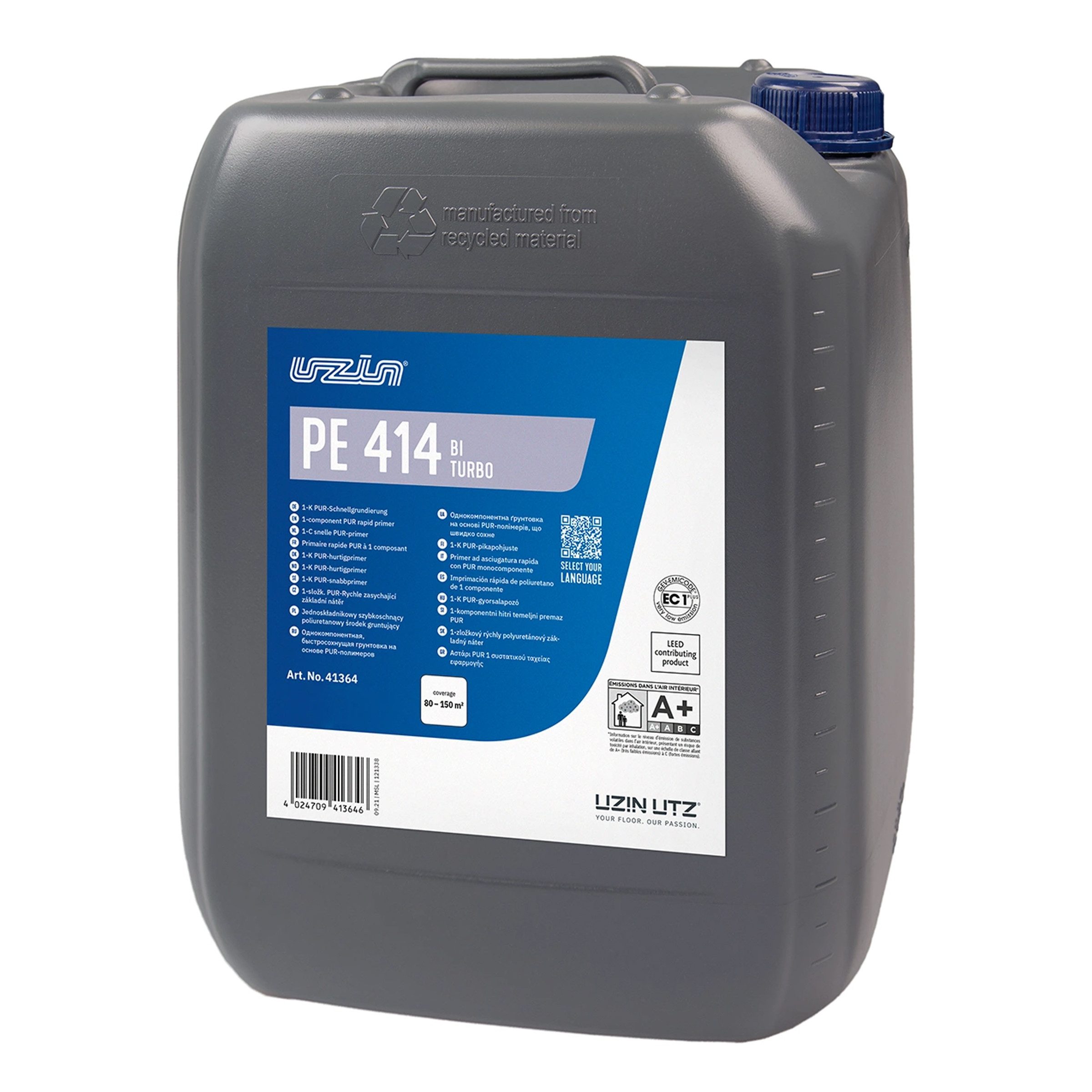 Uzin Lack UZIN PE 414 BiTurbo 1-K PUR 6 kg Für Boden- und Parkettarbeiten