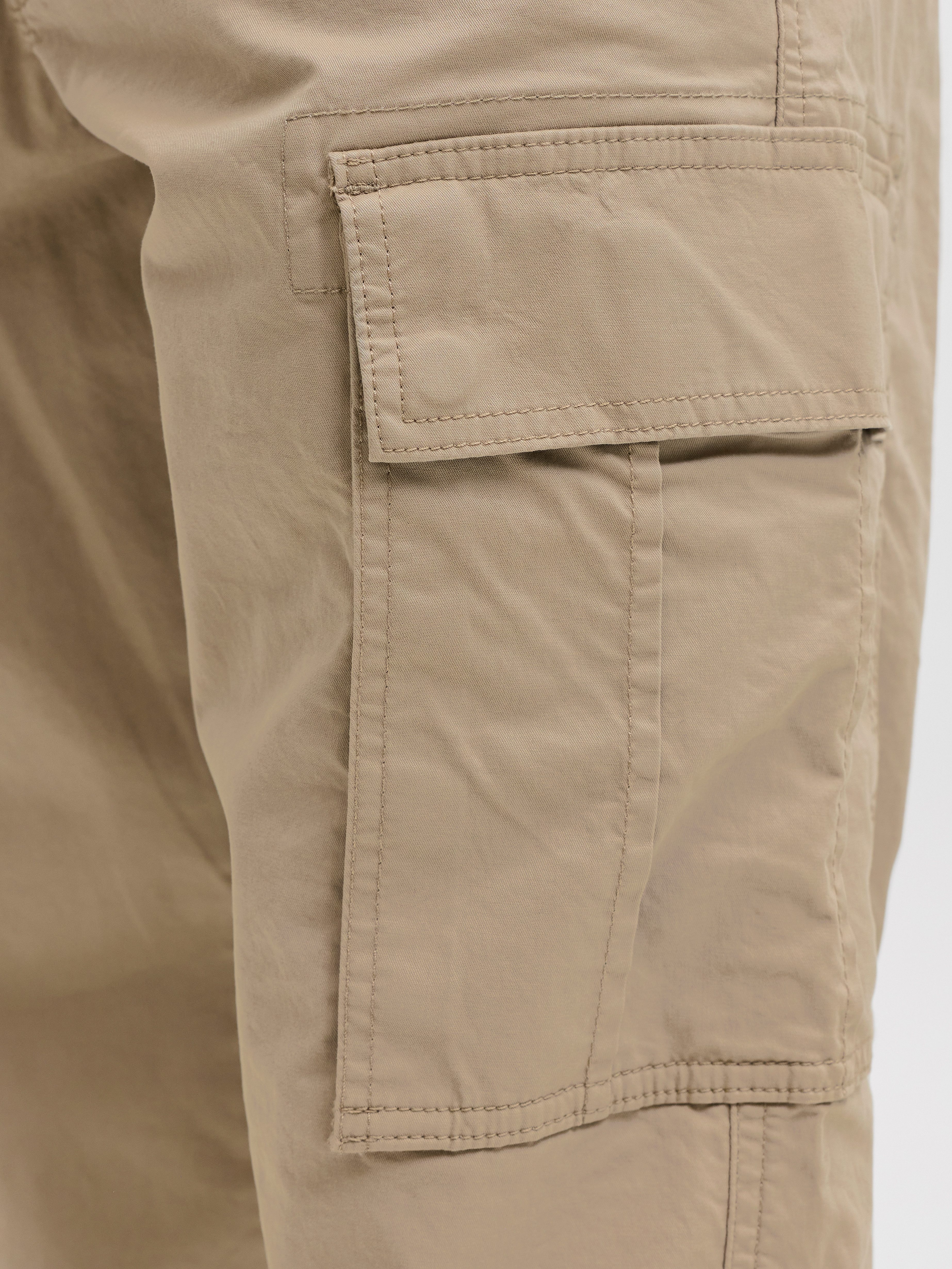 Jack & Jones Cargohose JPSTKANE FRANK CARGO NOOS Baumwollmischung, locker geschnitten