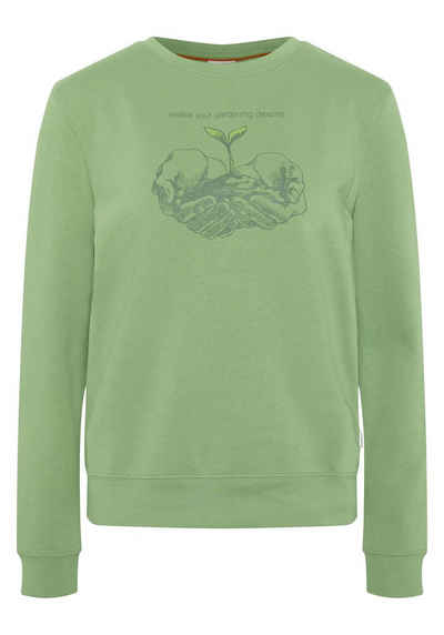 GARDENA Sweatshirt mit Gardening-Print
