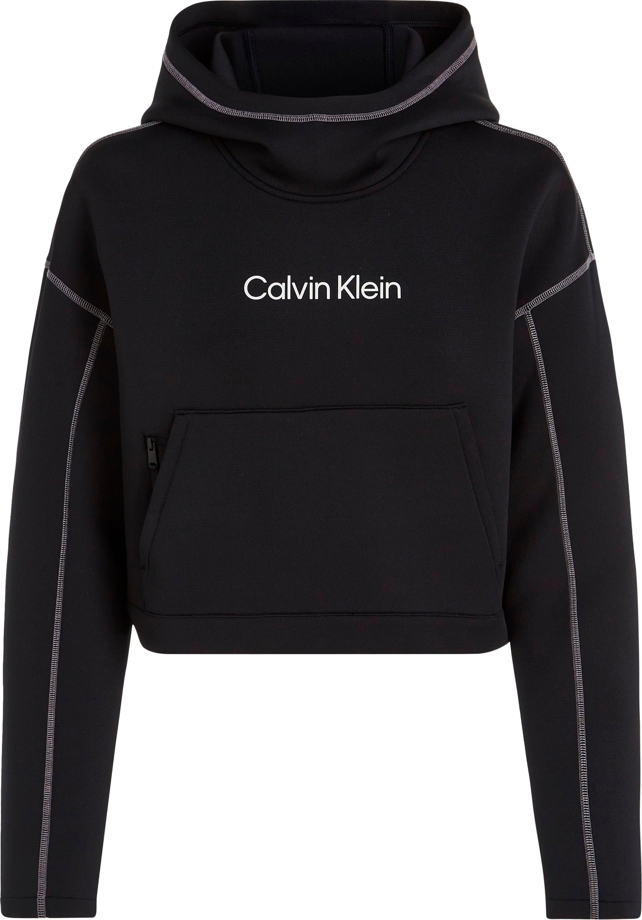 Calvin Klein Sport PW Hoodie Trainingskapuzenpullover - schwarz