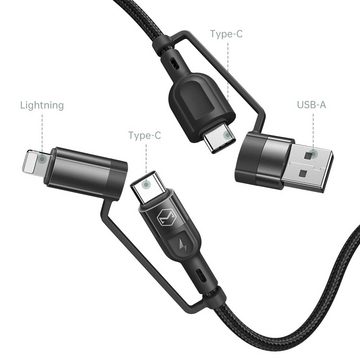 COFI 1453 4-in-1 PD Fast Charge Schnellladekabel Ladegerät Kabel USB-Kabel