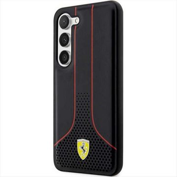 Ferrari Handyhülle Ferrari Hardcase Hülle Cover Perforated 296 P für Galaxy S23 Plus Case