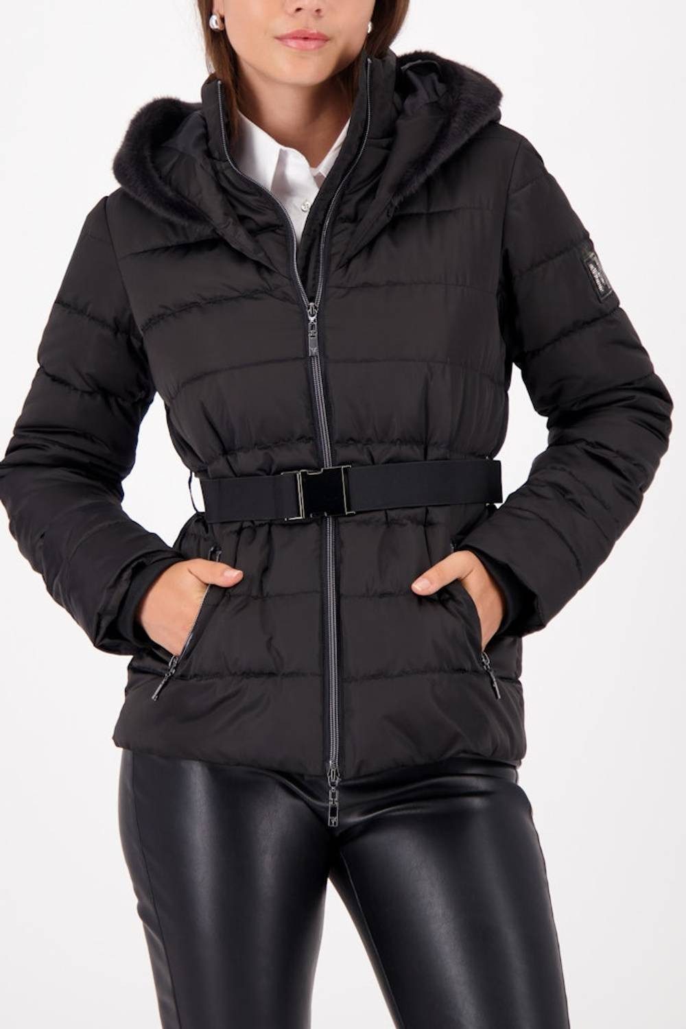 Monari Steppjacke 809247 Taillengürtel für eine feminine Passform günstig online kaufen