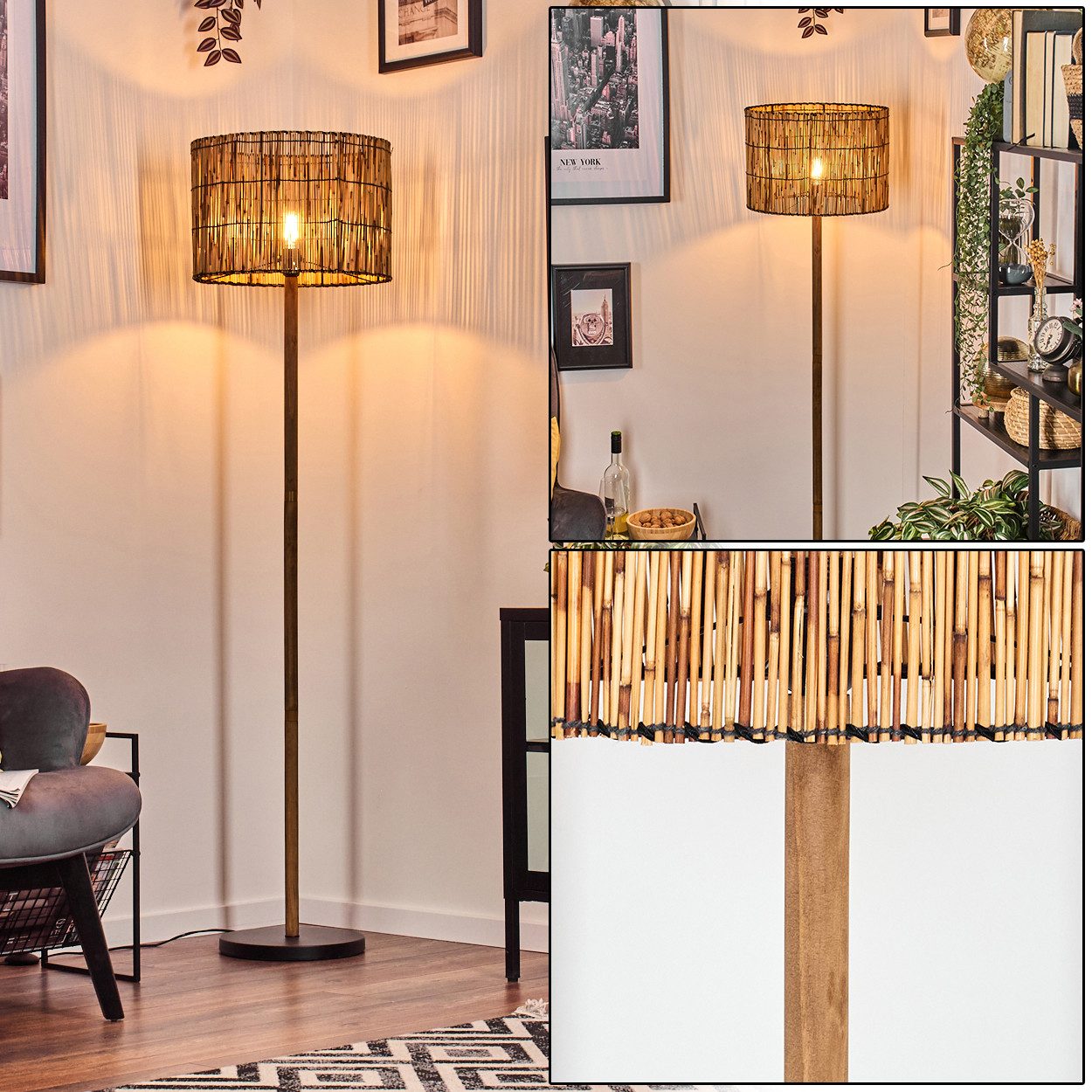 Stehlampe Stehlampe im skandinavischen Design