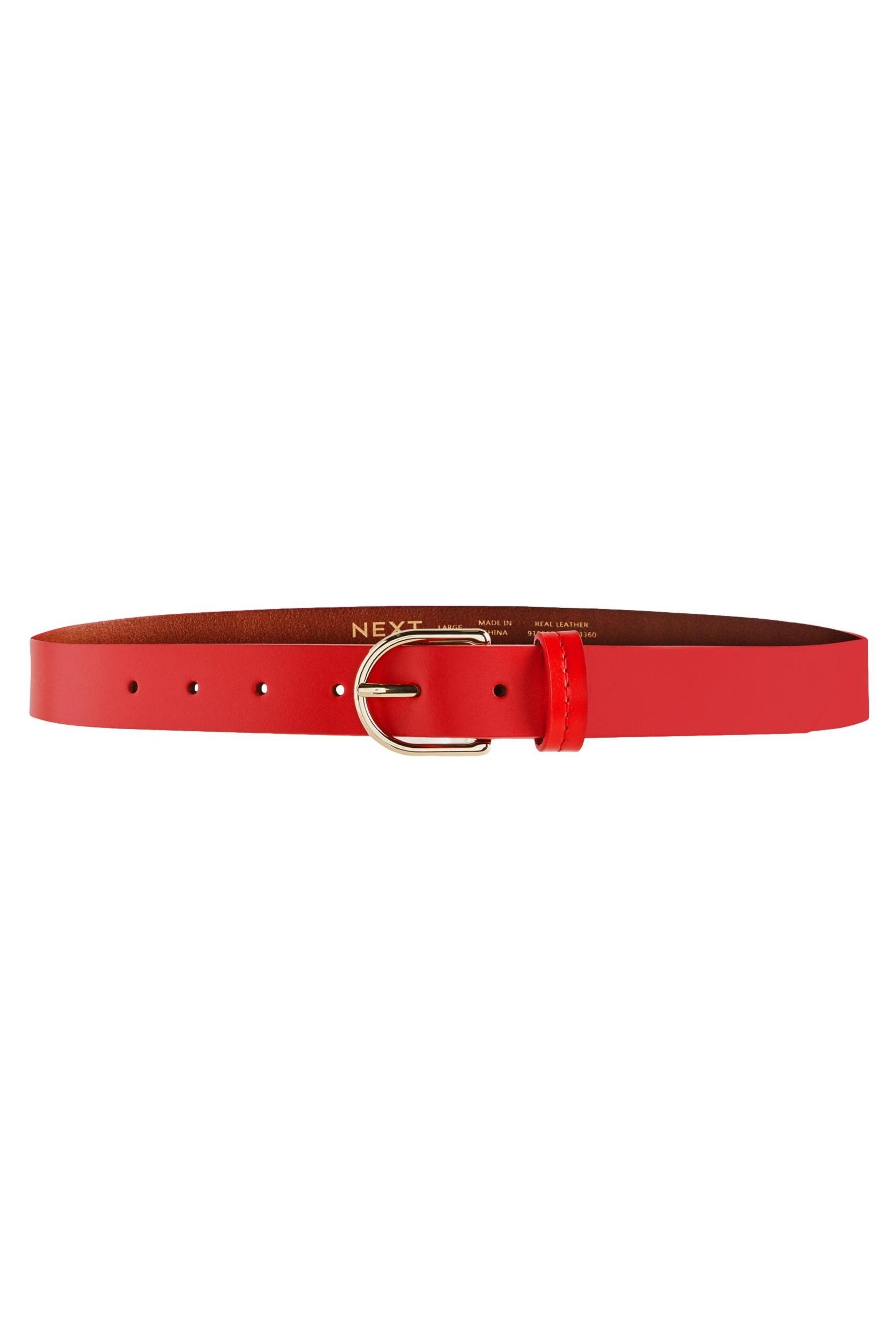 Next Ledergürtel Regular Fit Ledergürtel (1-St) günstig online kaufen