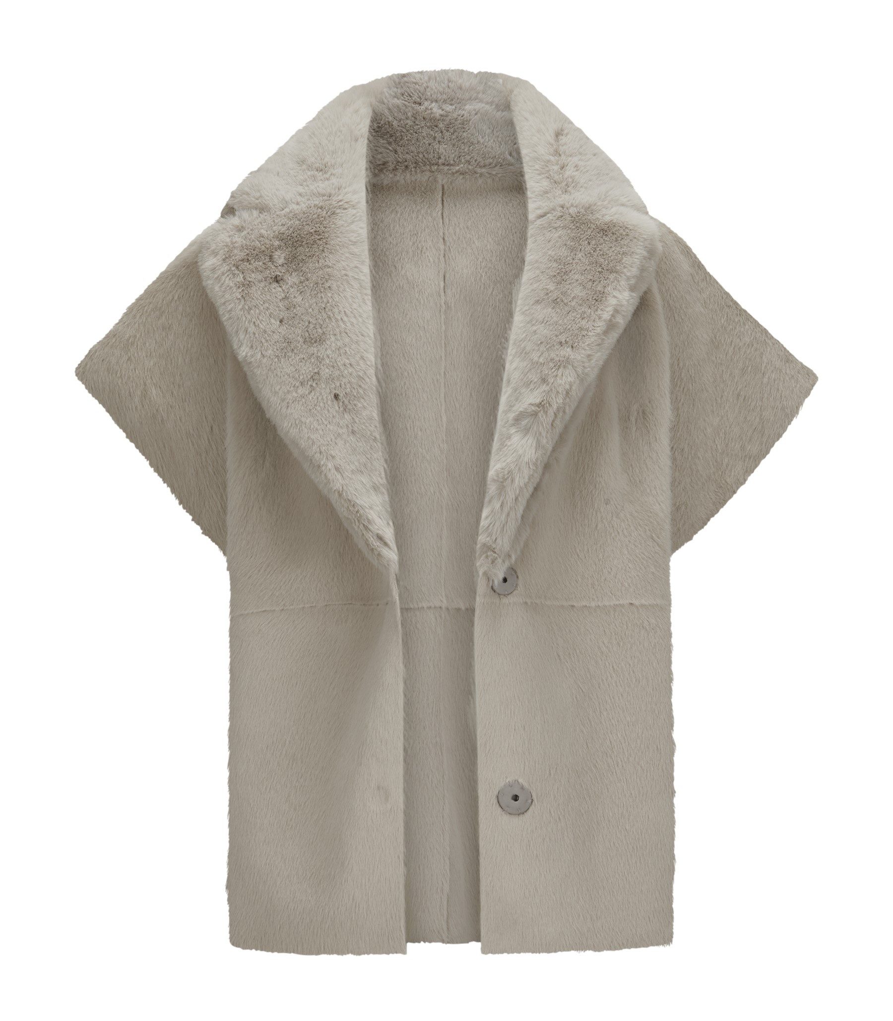 Milestone Wendeweste MSClarice aus Kunstpelz gebondet mit Velours und Fisch günstig online kaufen