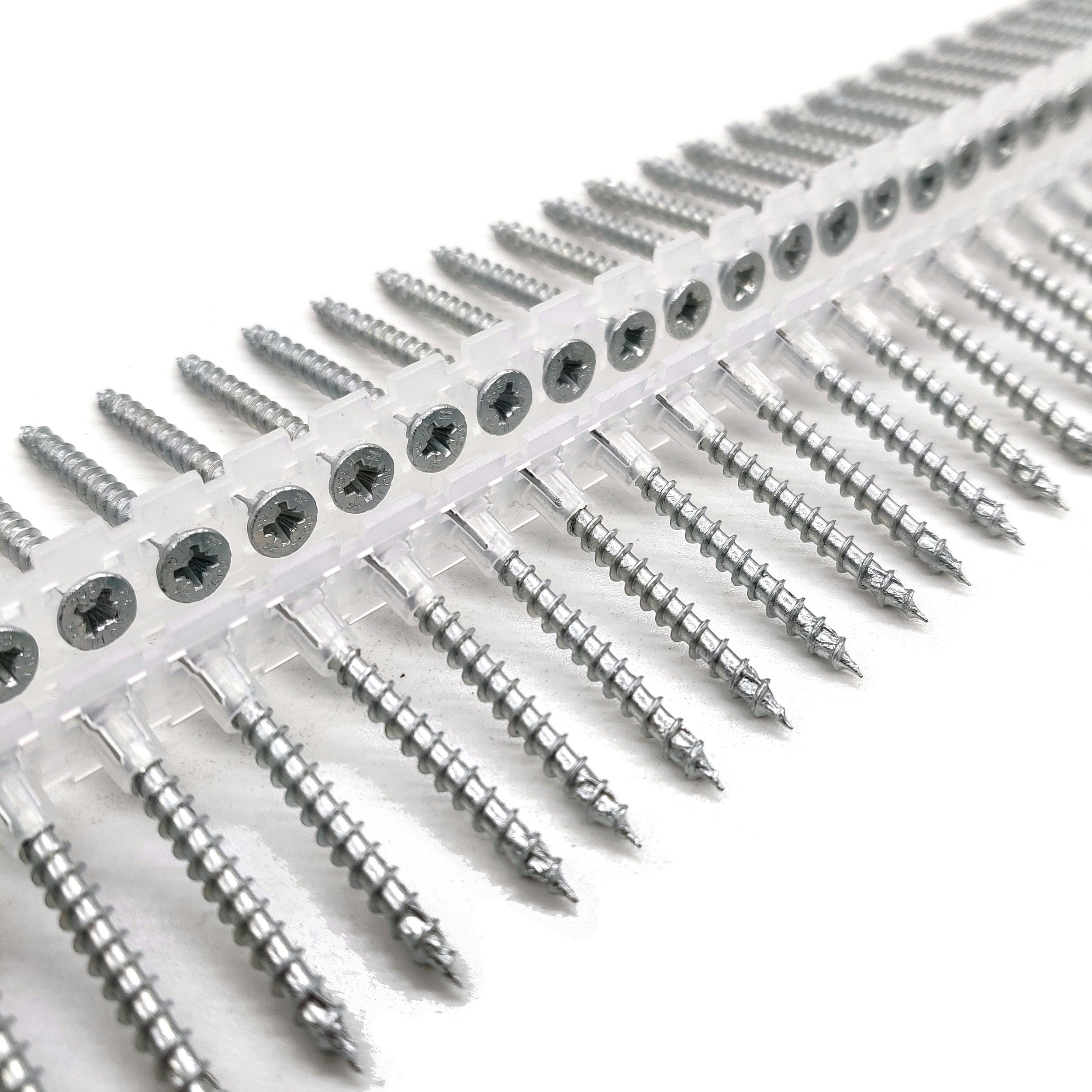 adunox Holzbauschraube HECO-TOPIX®-plus Variables Vollgewinde verzinkt blau A3K Senkkopf PZ2, (500 St)