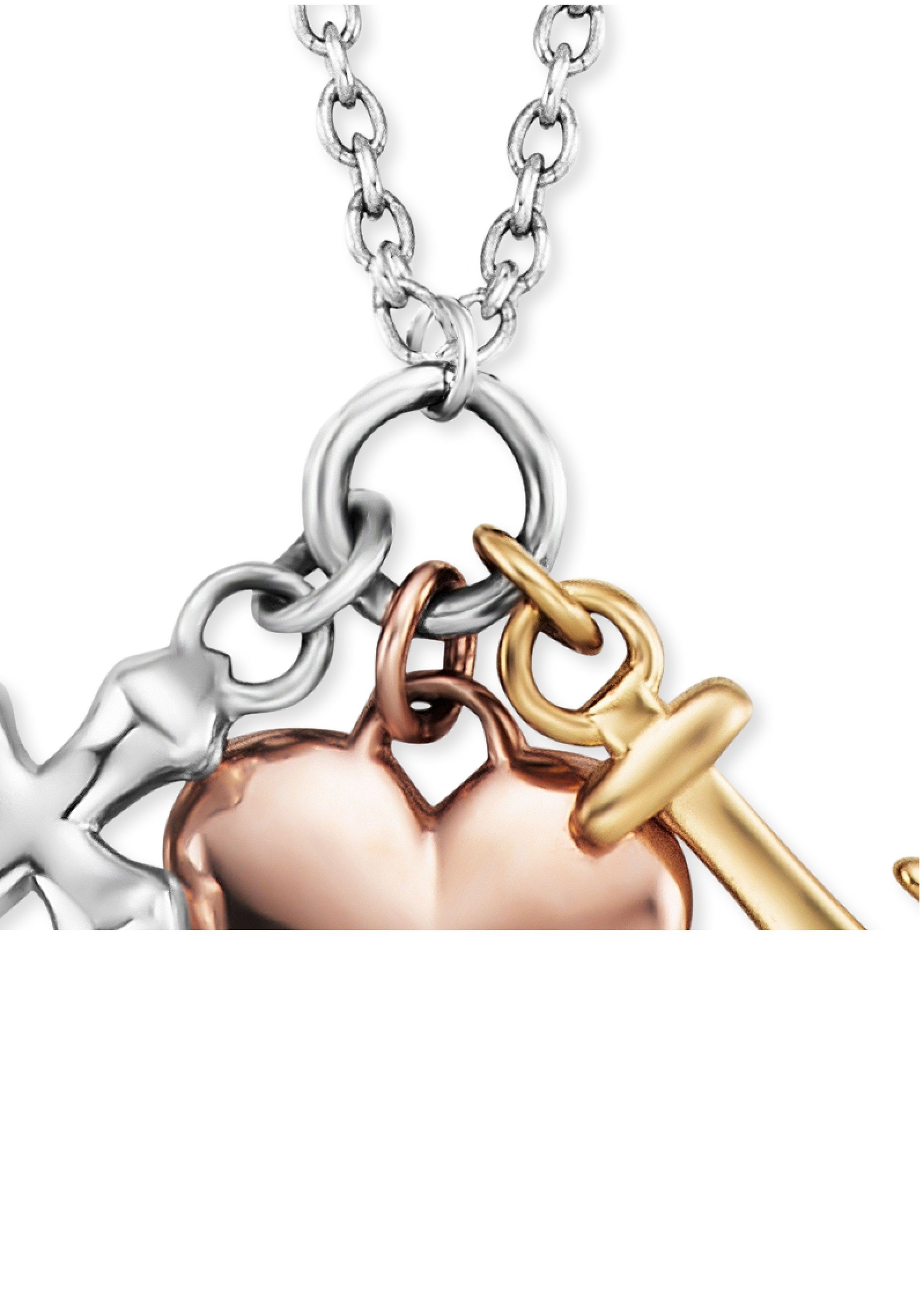 Engelsrufer Kette mit Anhänger GLAUBE LIEBE UND HOFFNUNG TRICOLOR günstig online kaufen