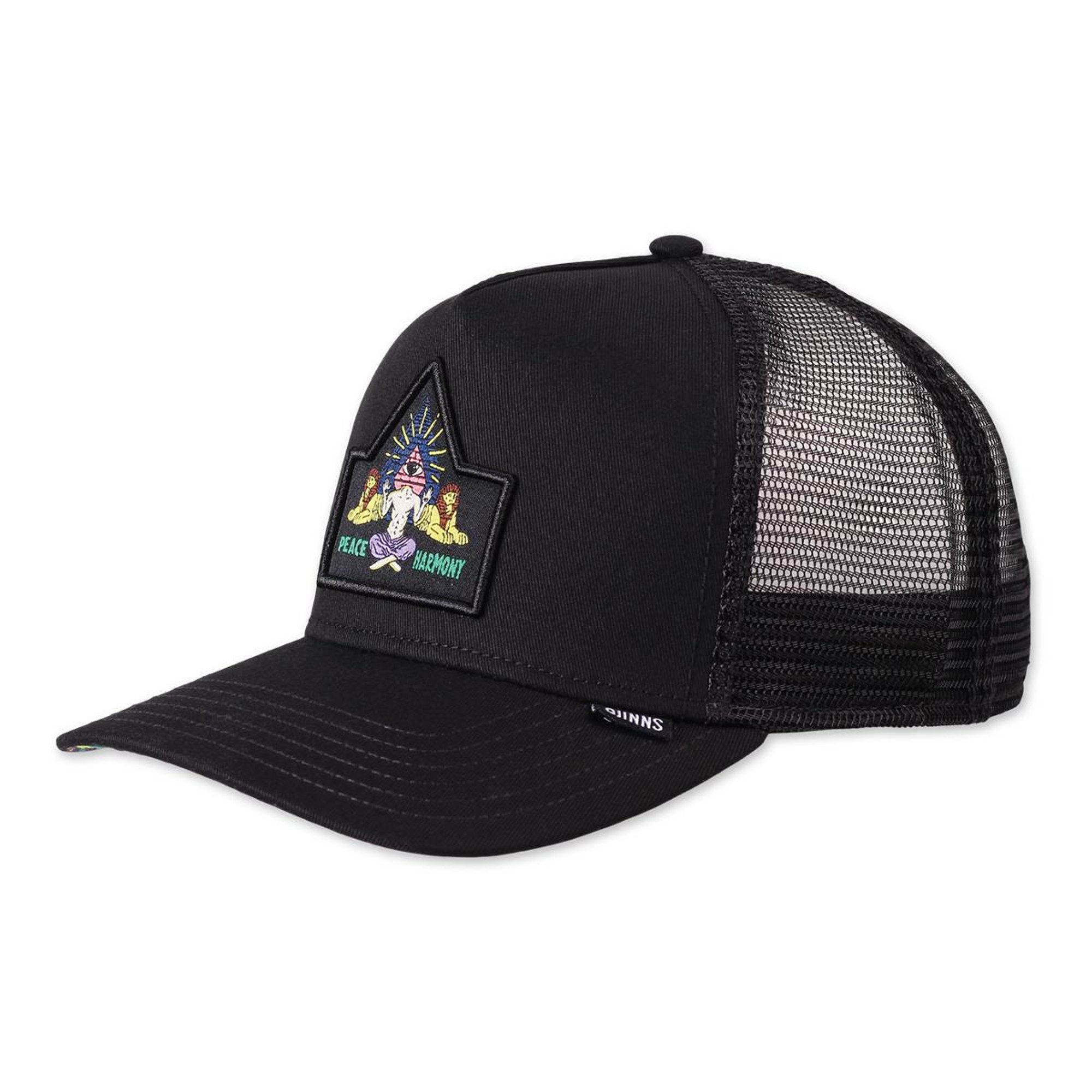Djinns Trucker Cap Djinns HFT Cap Peace & Harmony (Basecap, Basecap, Meshcap, Trucker Kappe)