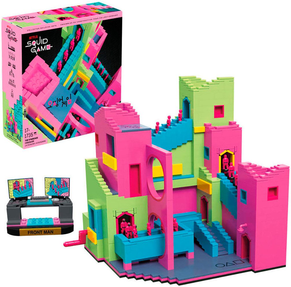 MEGA Showcase Squid Game Set Konstruktions-Spielset, (1707 St)