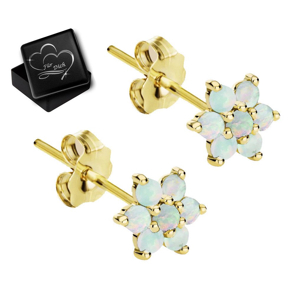 Limana Paar Ohrstecker echter Opal 925 günstig online kaufen