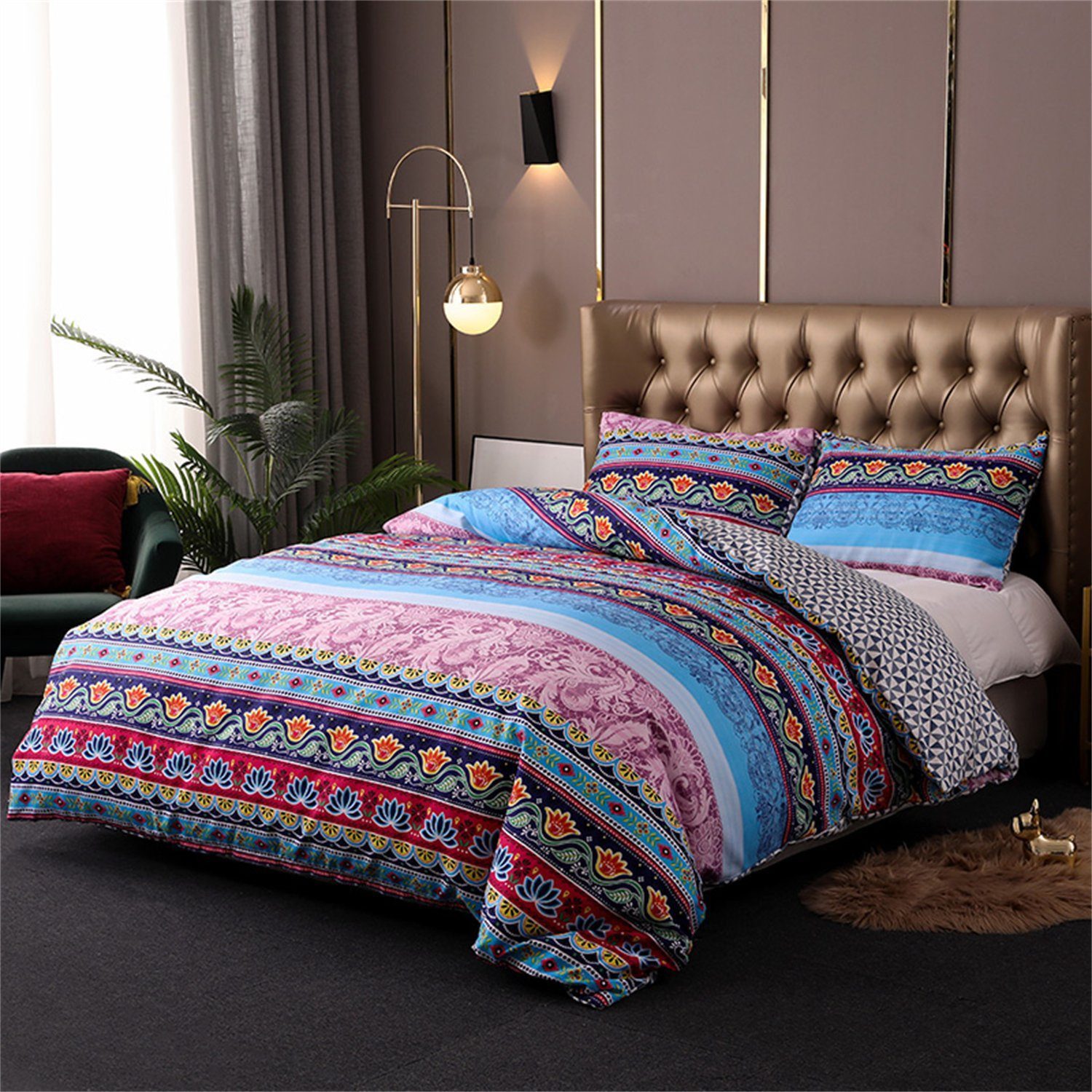 BYSURE Bettwäsche, Mikrofaser, 2 teilig, Boho günstig online kaufen
