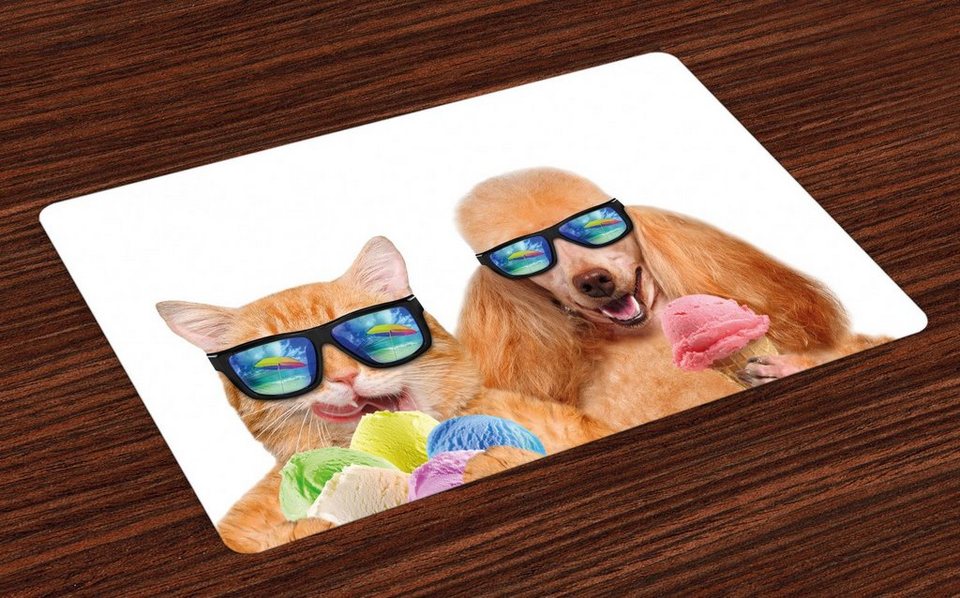 Platzset, »Waschbare Stoff Esszimmer Küche Tischdekorations