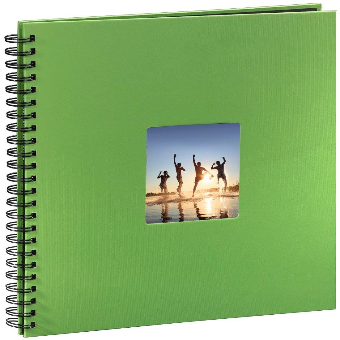 Fotoalbum Fine Art, 36 x 32 cm, 50 Seiten, Photoalbum Apfelgrün