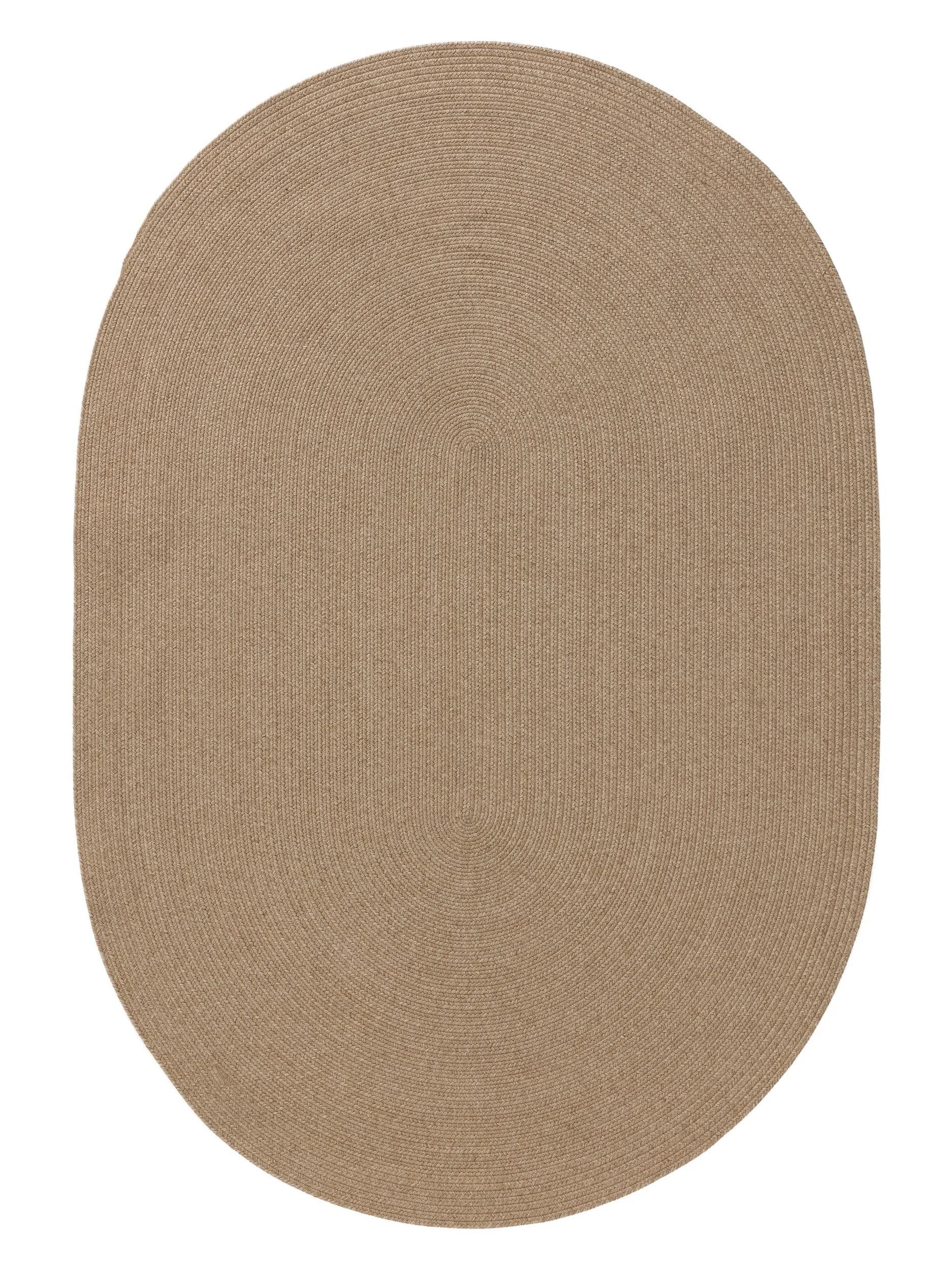 benuta Outdoorteppich Nandi, oval, Höhe: 5 mm, In- & Outdoorteppich, Robust für Garten, Terrasse, Balkon, Küche