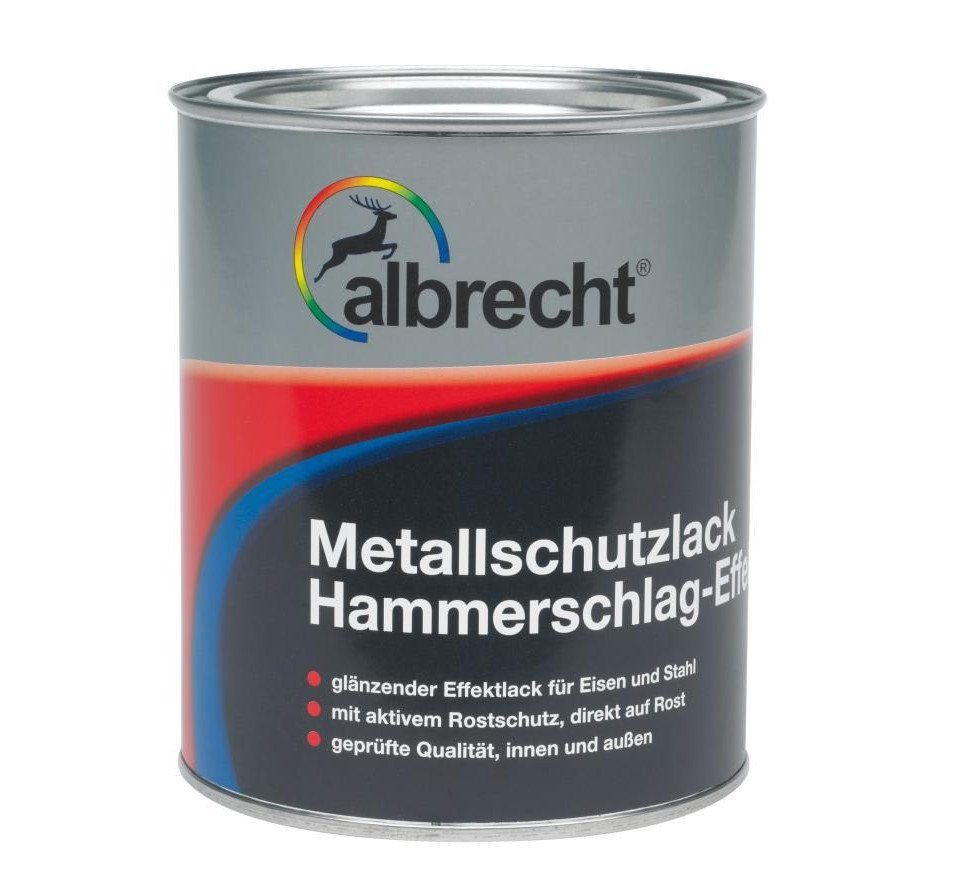 Metallschutzlack 750 Albrecht Hammerschlag-Effekt Albrecht Metallschutzlack