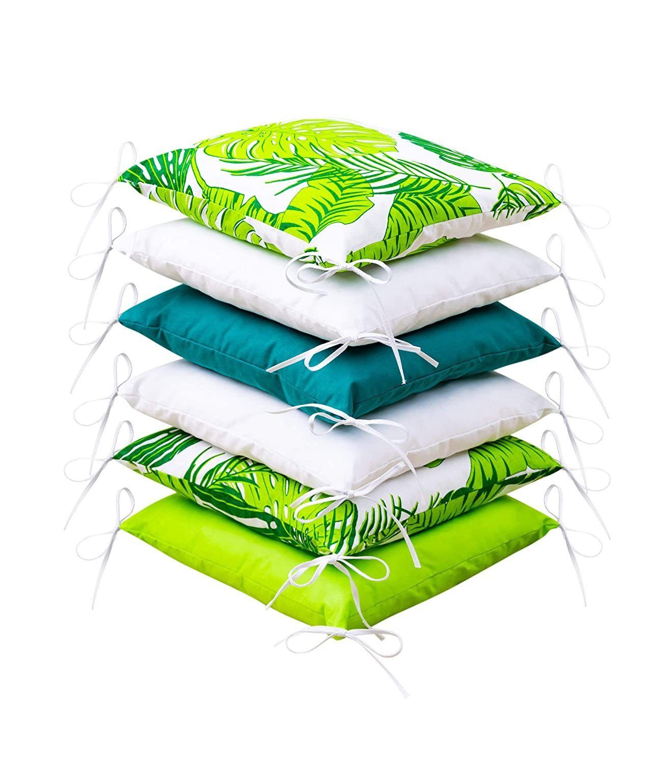 Amilian Bettnestchen 210 cm (6 Polster ca. 35 x 35 cm) Bettumrandung - Umrandungen, (Kissen als Nestchen, Kantenschutz), Umrandungen