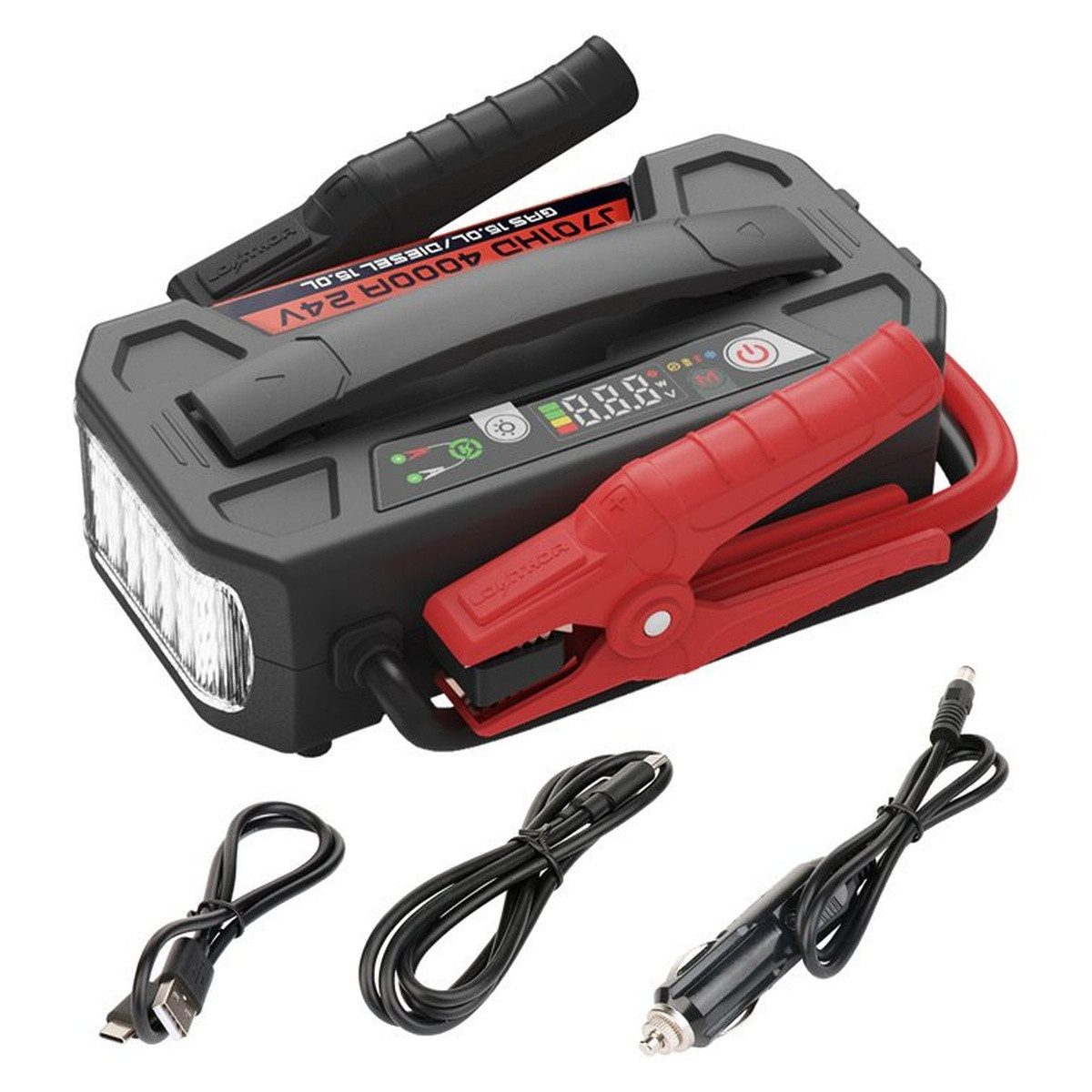 Lokithor LOKITHOR J701HD Starthilfe, 207,2Wh, 4.000 A Starthilfegerät