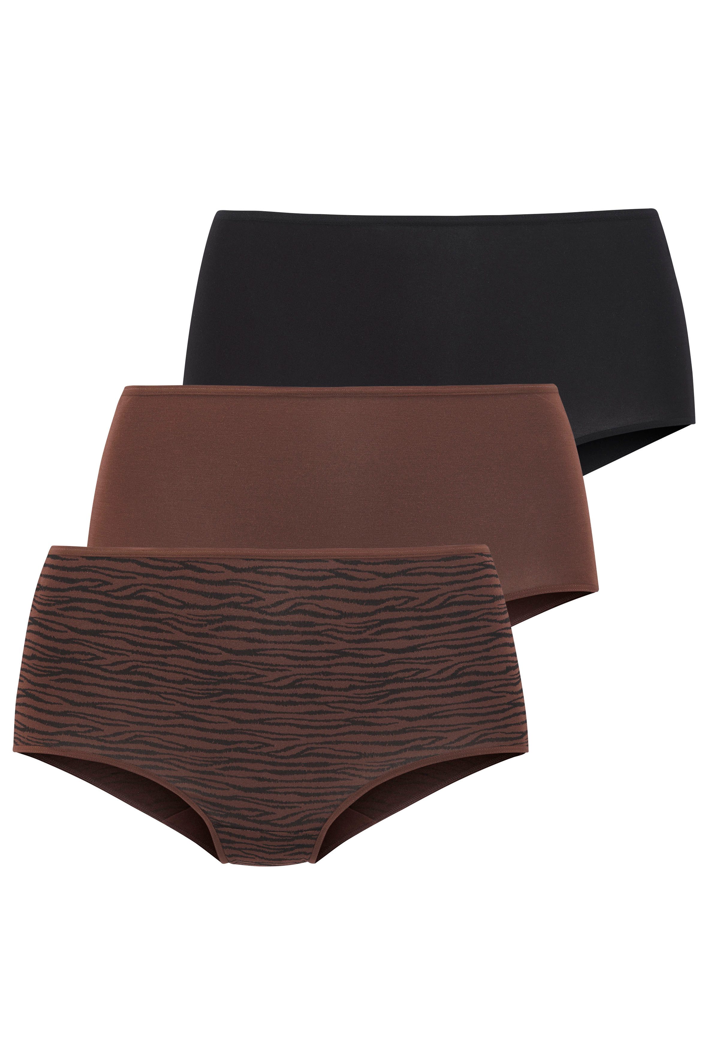 LASCANA Taillenslip aus hochwertiger Modal-Qualität (3er-Pack)