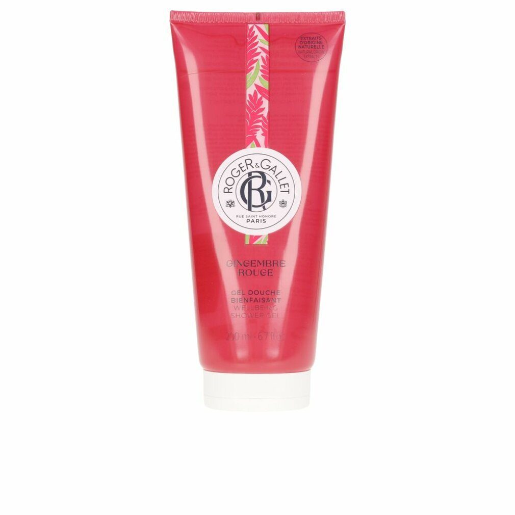 ROGER & GALLET Duschgel GINGEMBRE ROUGE gel douche dynamisant 200ml