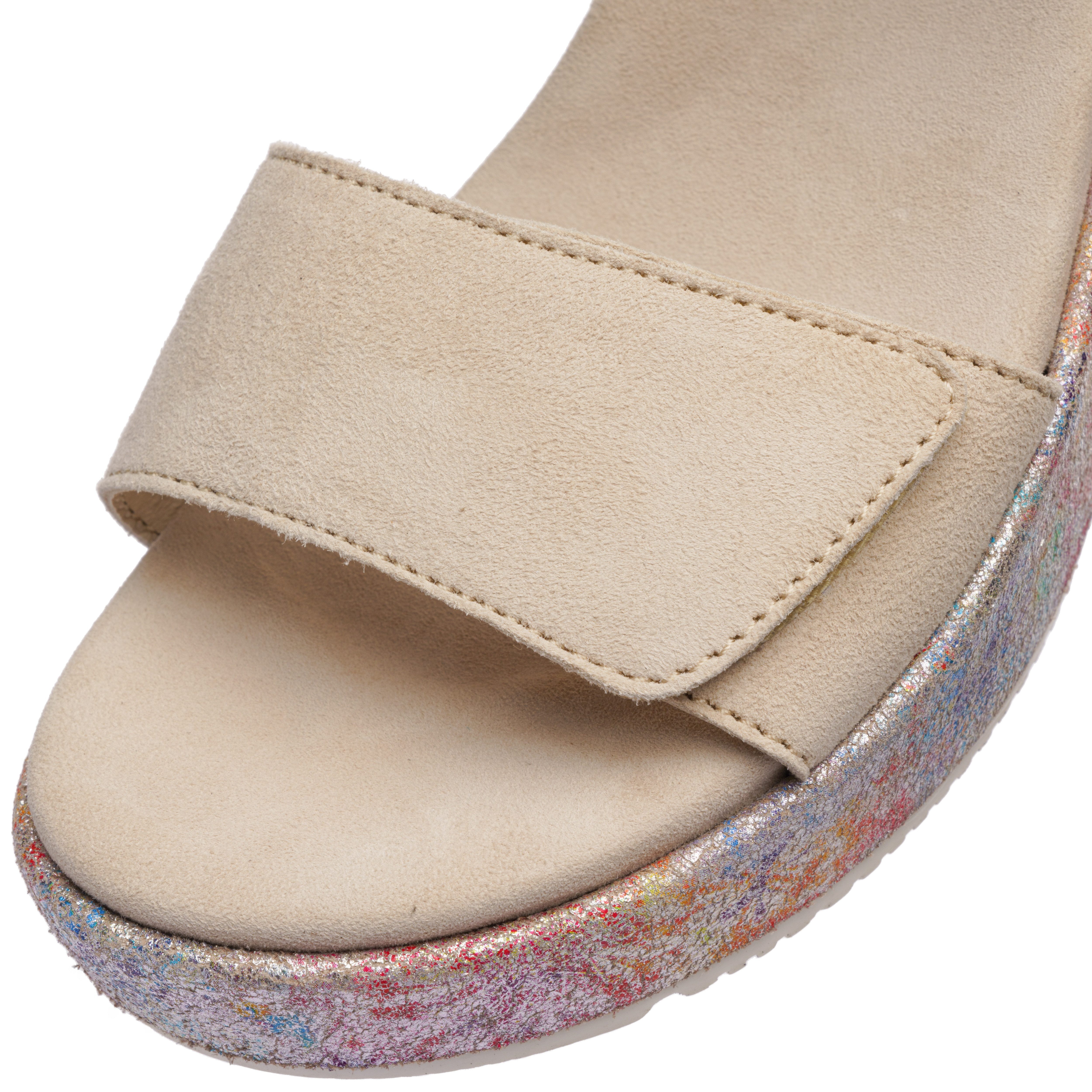 Ara RIMINI Keilsandalette Riemchensandale, Sommerschuh mit Klettverschlüsse, G-Weite