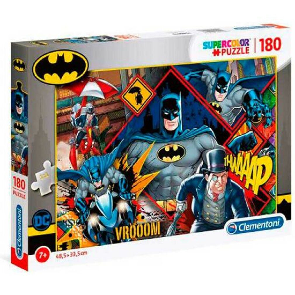 Clementoni® Puzzle DC Comics Batman Puzzle 180Stück, Puzzleteile