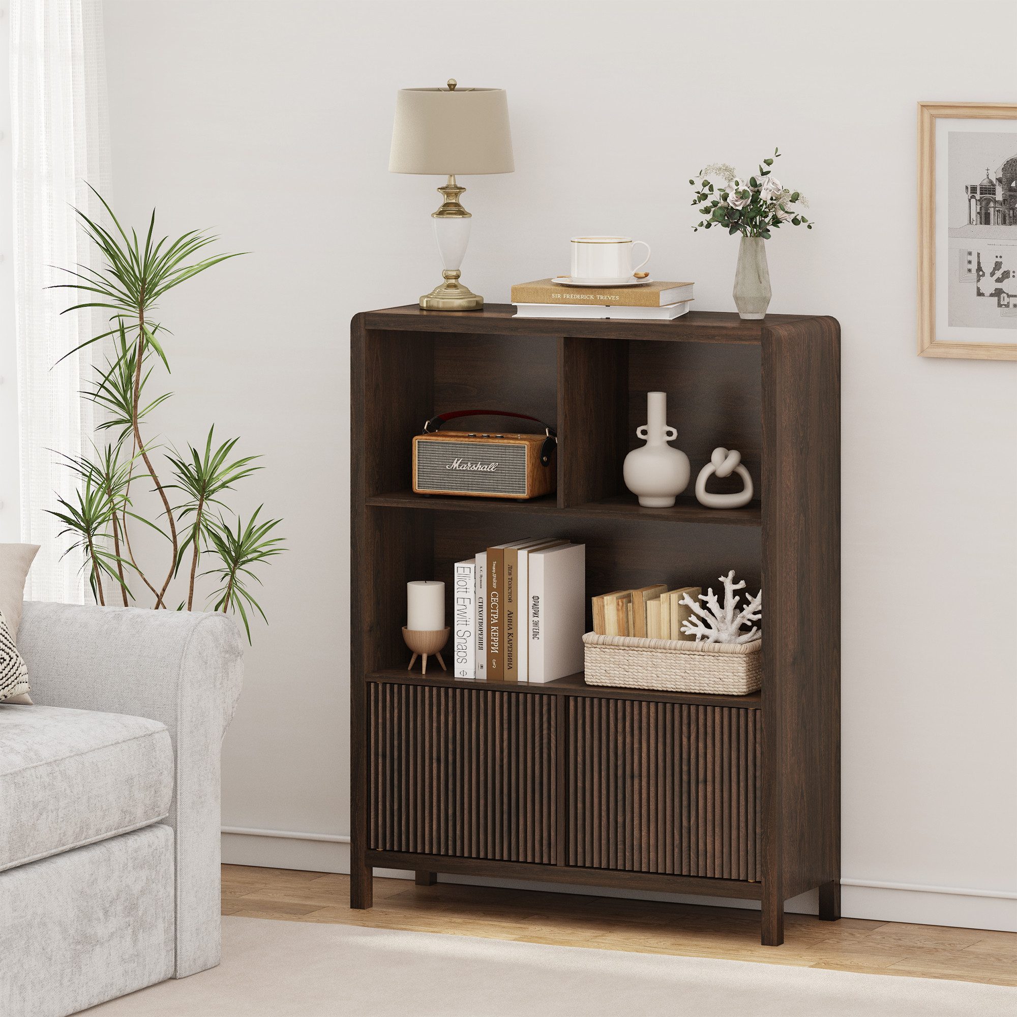 en.casa Highboard, »Lukkodso« 103 x 80 günstig online kaufen