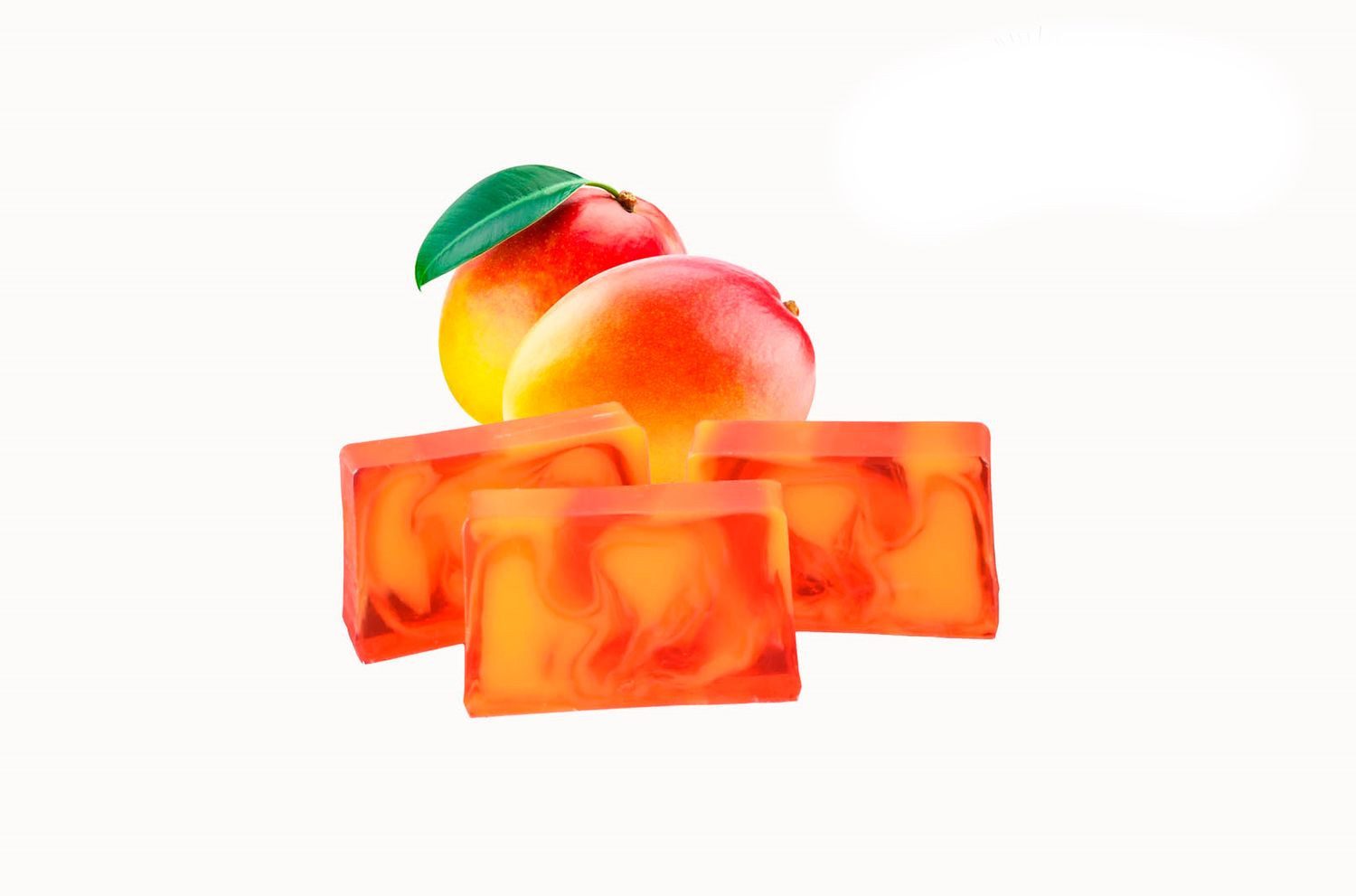 Nesbel - Spüren Sie die Reinheit? Handseife Mango, Glycerin Hand-und Dusch Seife mit Ziegenmilch 100g