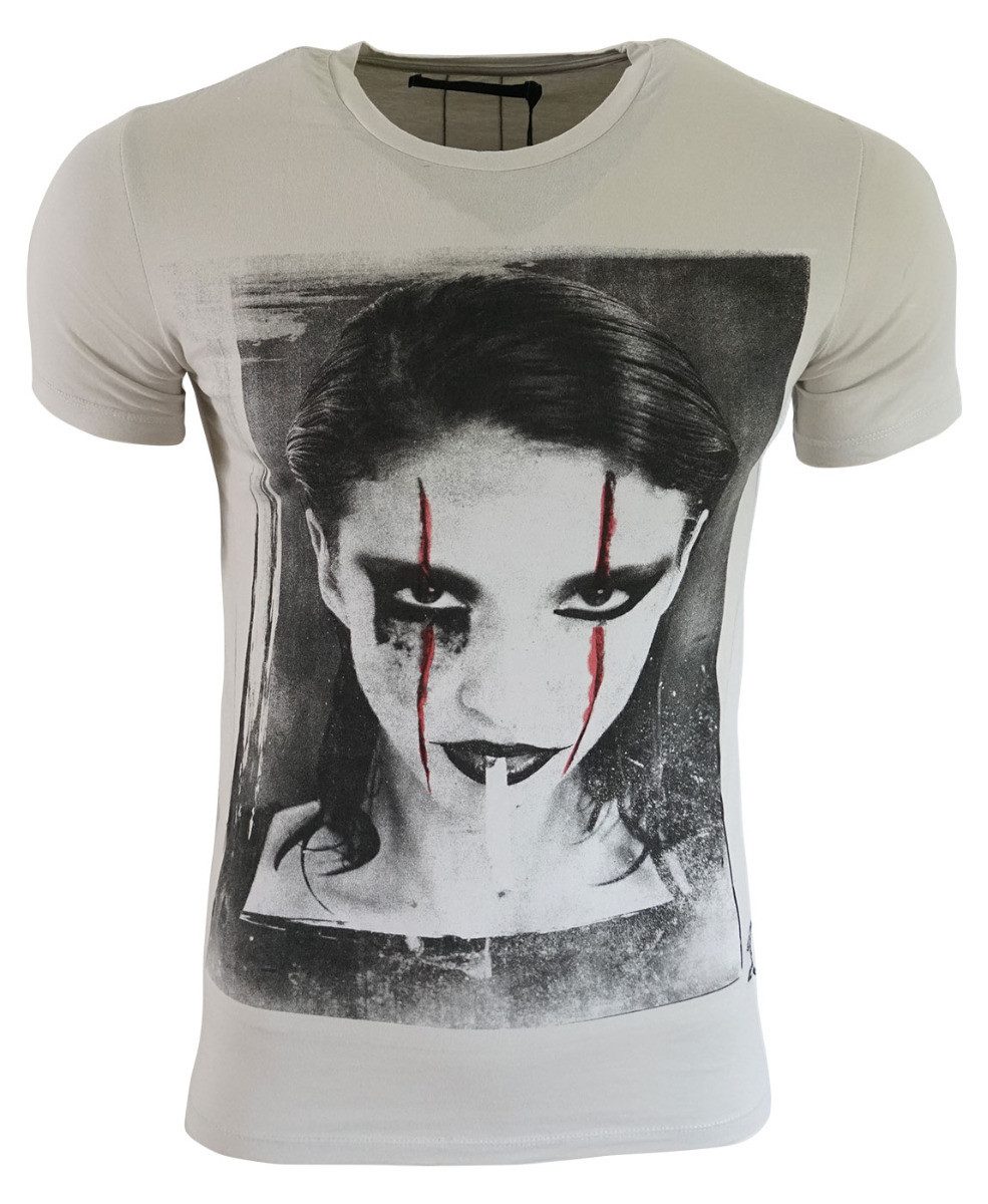 Print-Shirt RELIGION Clothing Herren T-Shirt GOTHIC