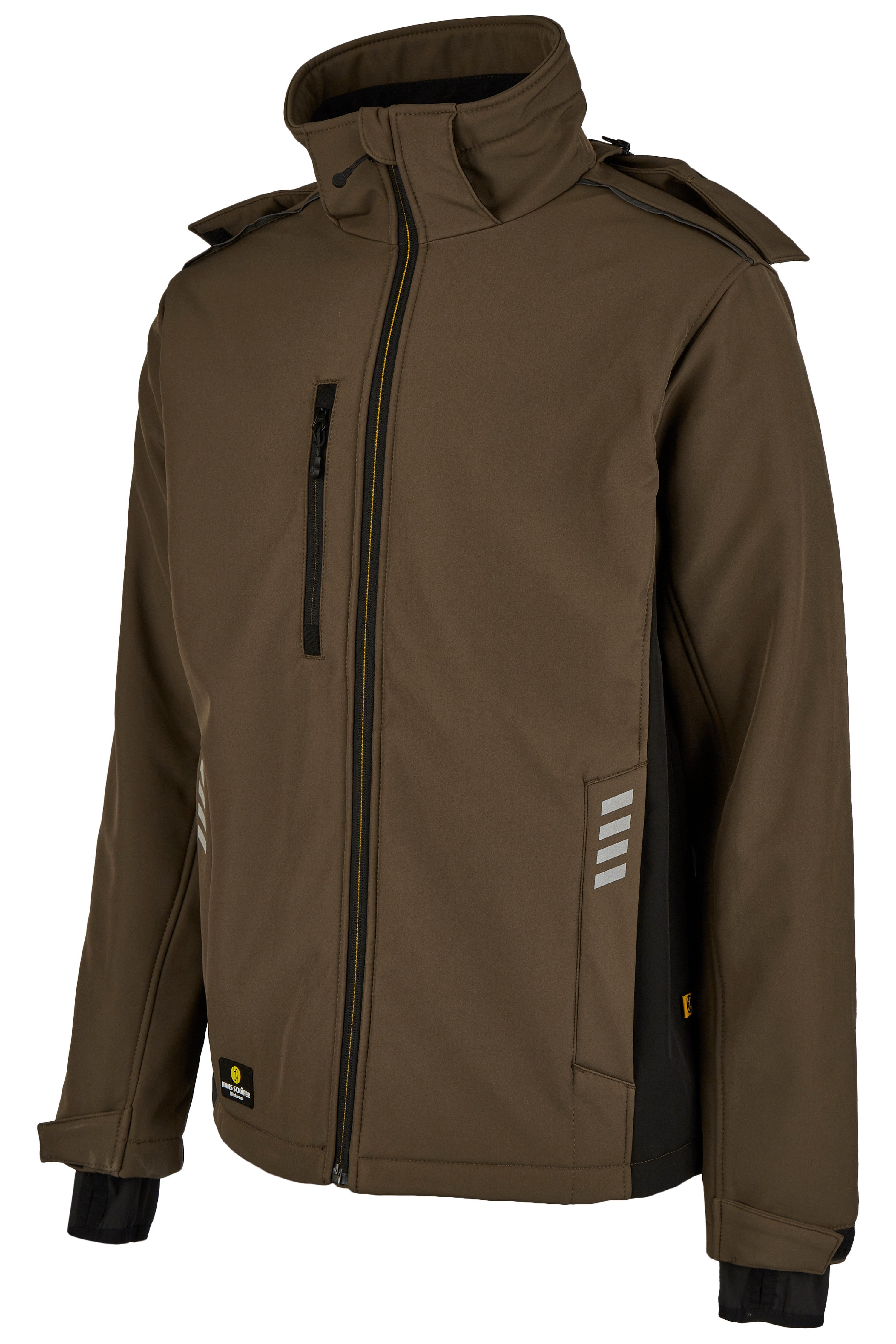 Hans Schäfer Workwear Winterjacke Winter Arbeitsjacke Wintersoftshelljacke powered by Ralf Moeller