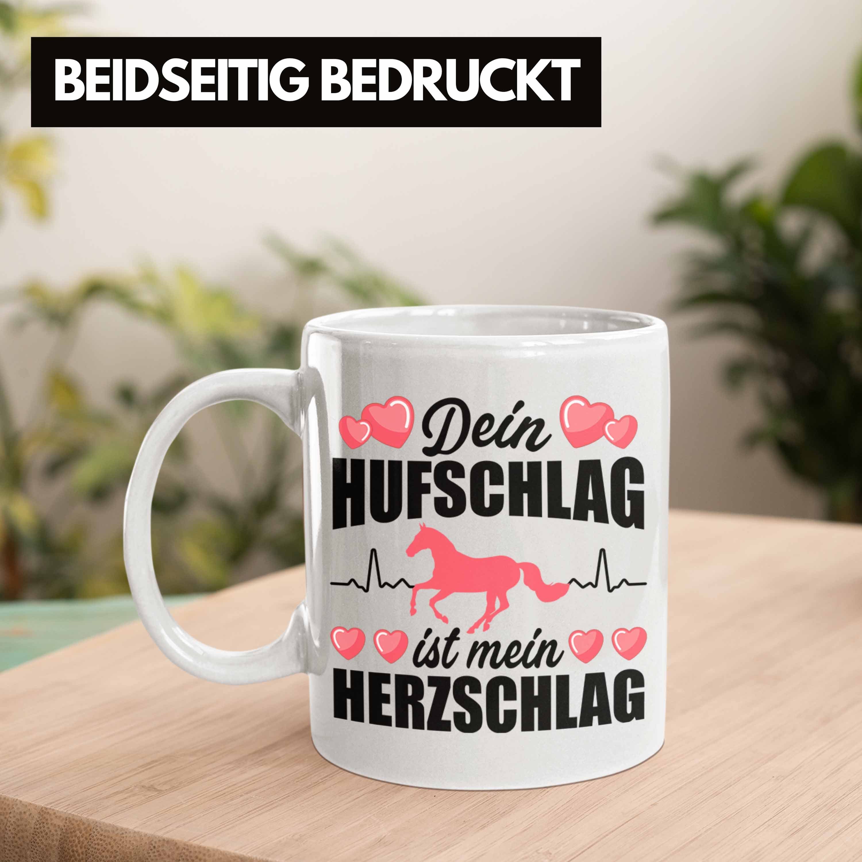 Trendation Tasse Trendation - Pferde Tasse Geschenk Mädchen Spruch Reiten Geschenke Pfe