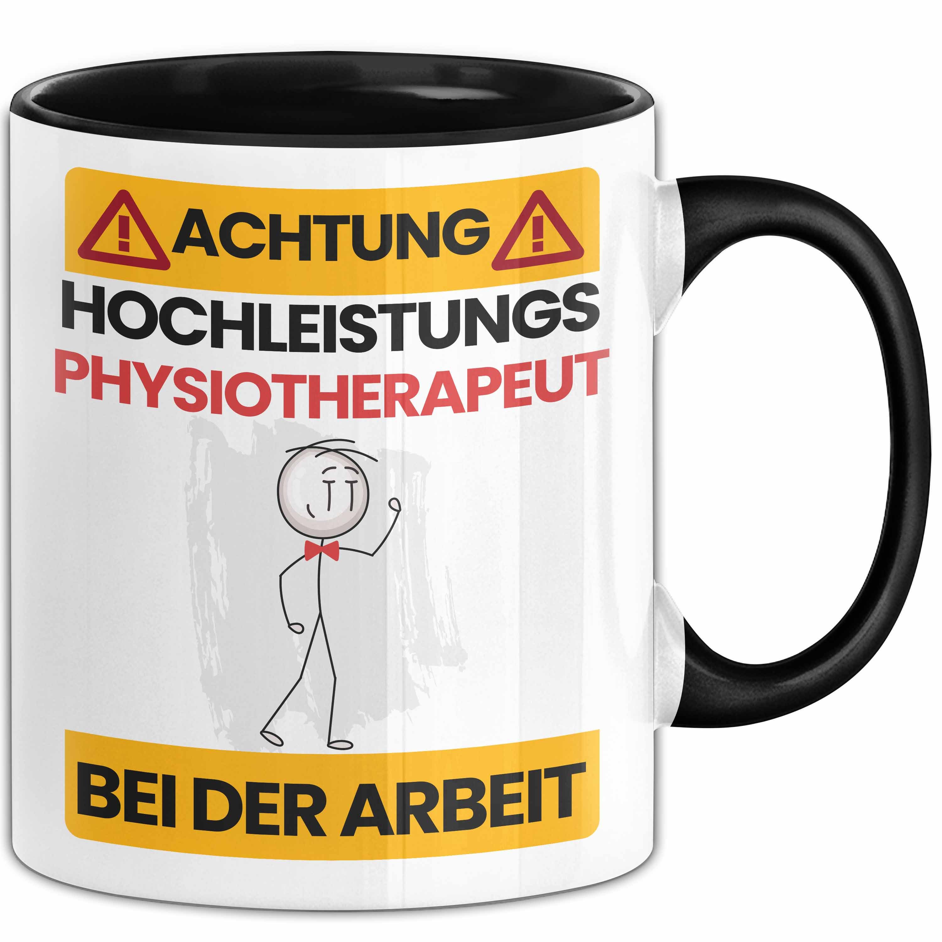Trendation Tasse Physiotherapeut Tasse Geschenk Lustiger Spruch Geschenkidee für Physio