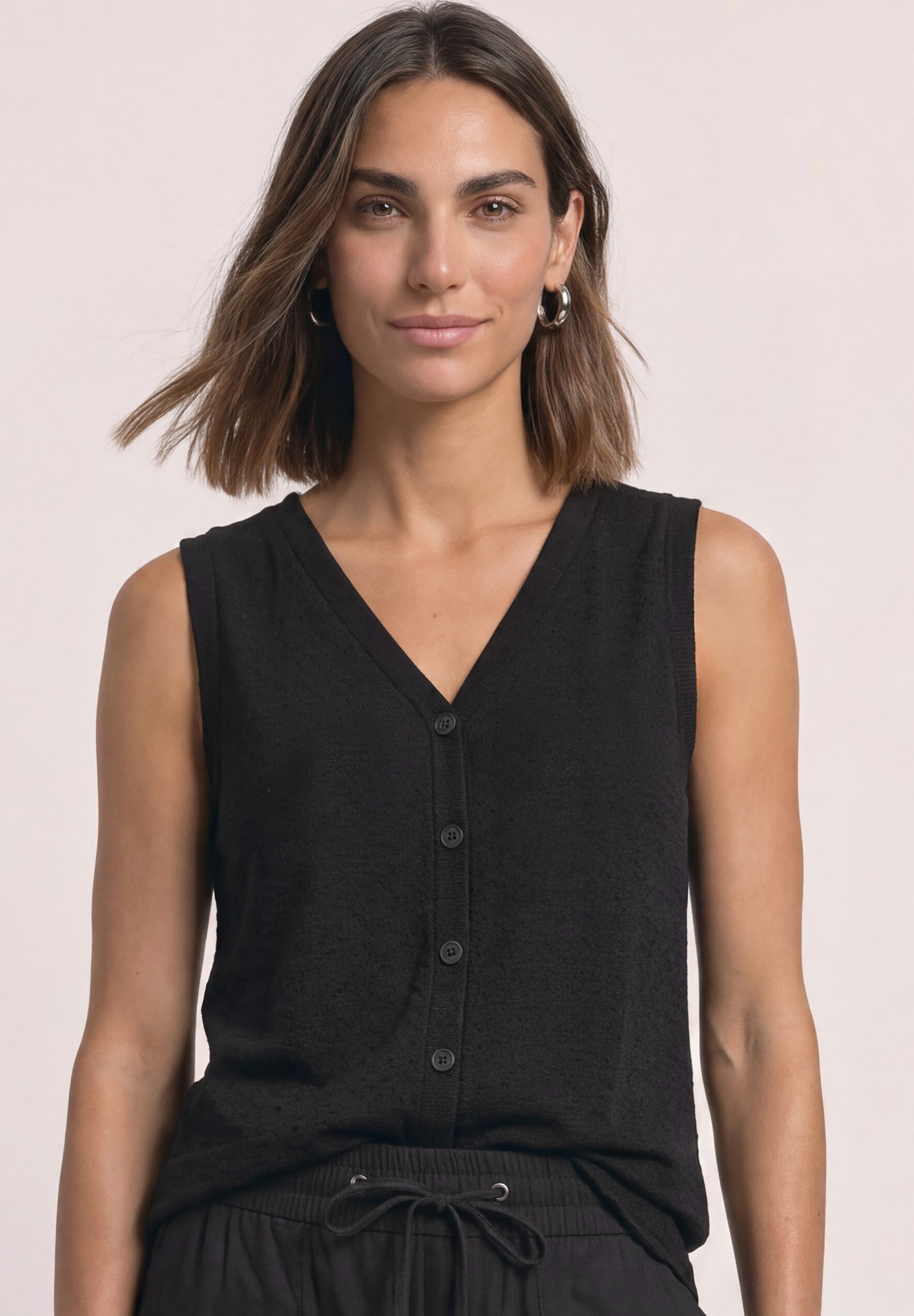 STREET ONE Tanktop mit V-Ausschnitt