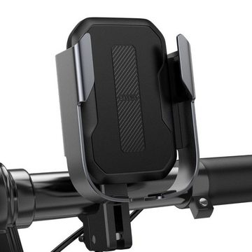 Baseus Smartphone Fahrrad/Motorrad Halterung für Lenkrad/Rückspiegel Smartphone-Halterung