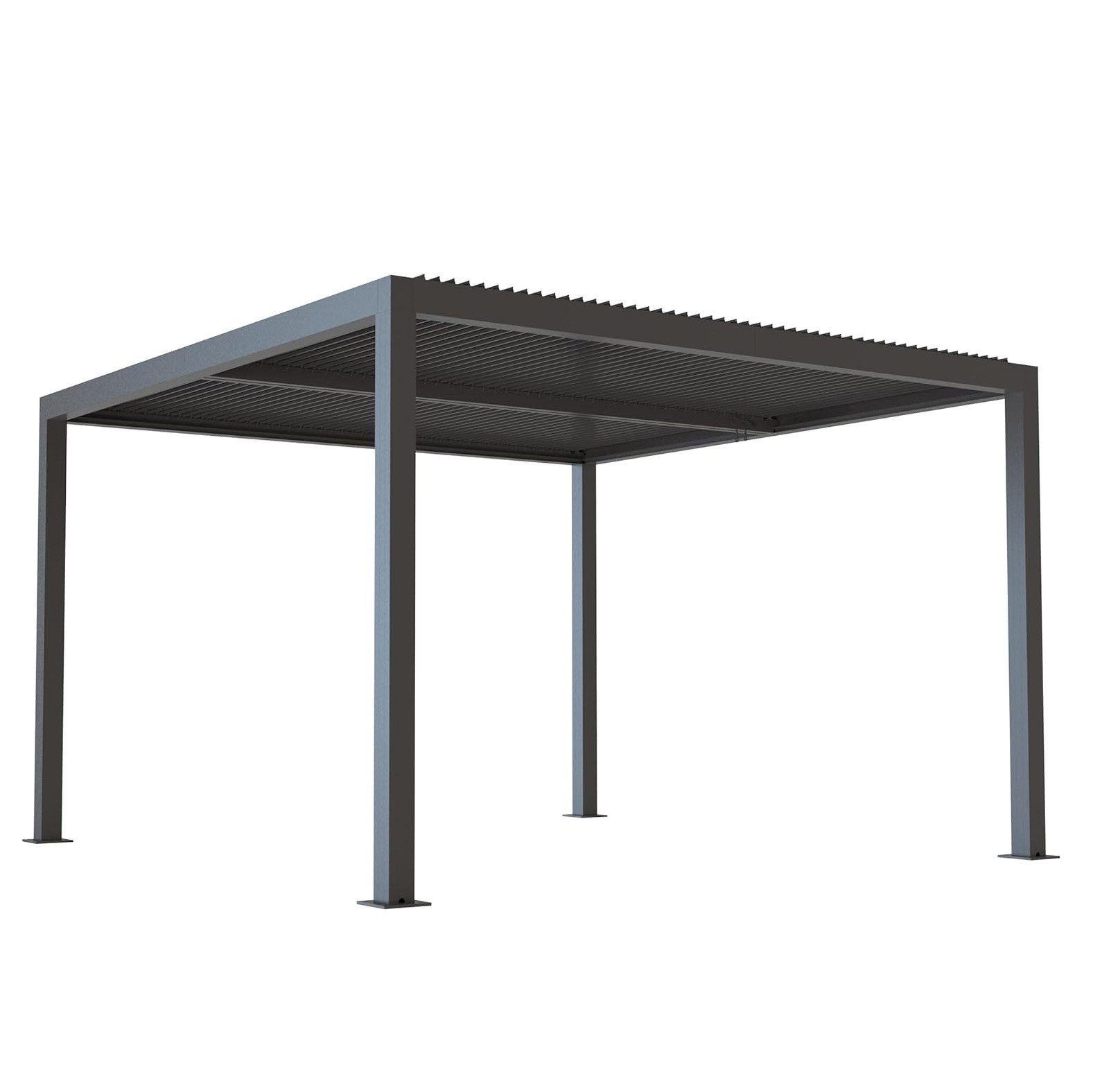 PURPLE LEAF Pergola Pavillon mit Lamellendach günstig online kaufen