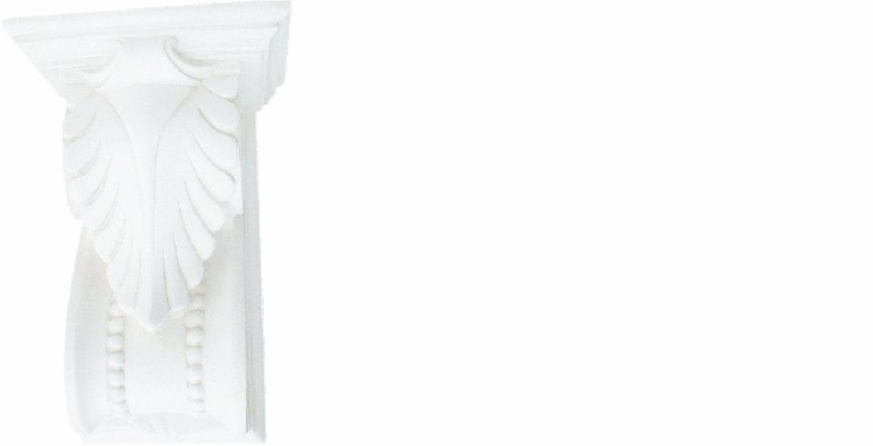 JVmoebel Skulptur Balkon Antik Stil Teil Design Kolumne Säulen Element Wand Deko