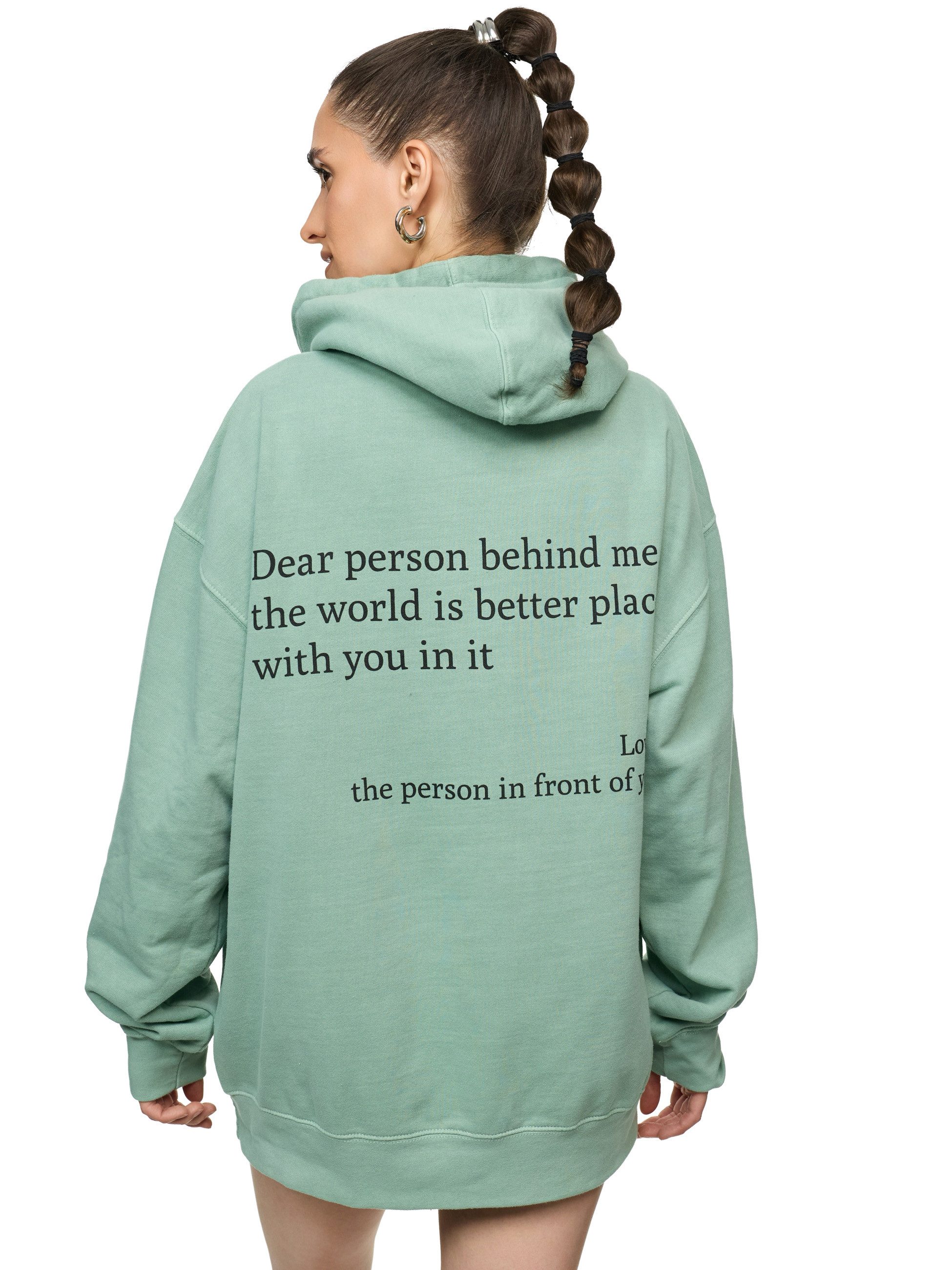 Worldclassca Hoodie Worldclassca Print YOU ARE günstig online kaufen