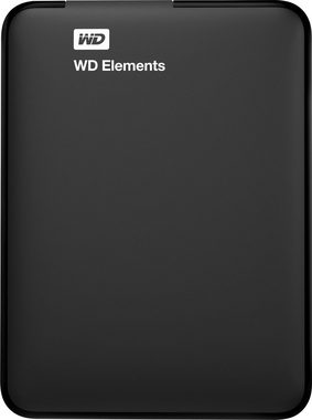 WD Elements Portable externe HDD-Festplatte (1,5 TB) 2,5" 5000 MB/S Lesegeschwindigkeit