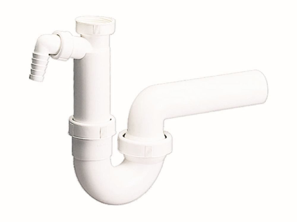 Quellmalz Anschlussgarnitur Kugelsiphon 1 1/2 Zoll x DN 50 SL 1 Geräteanschluss