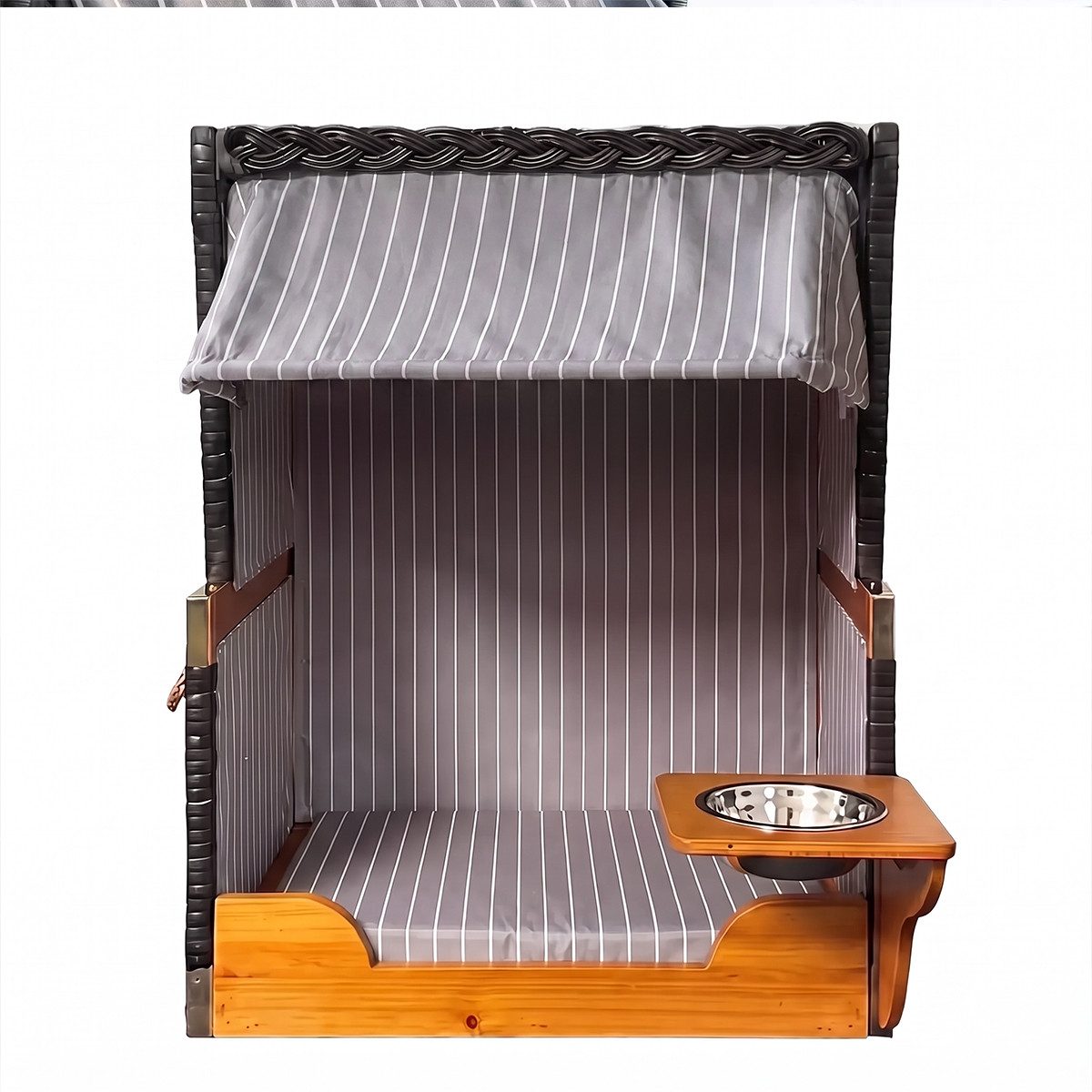 WebaVita Strandkorb Webavita Hundestrandkorb Lassie Mini, BxTxH: 56x45x74 cm – Bild 2 von 5