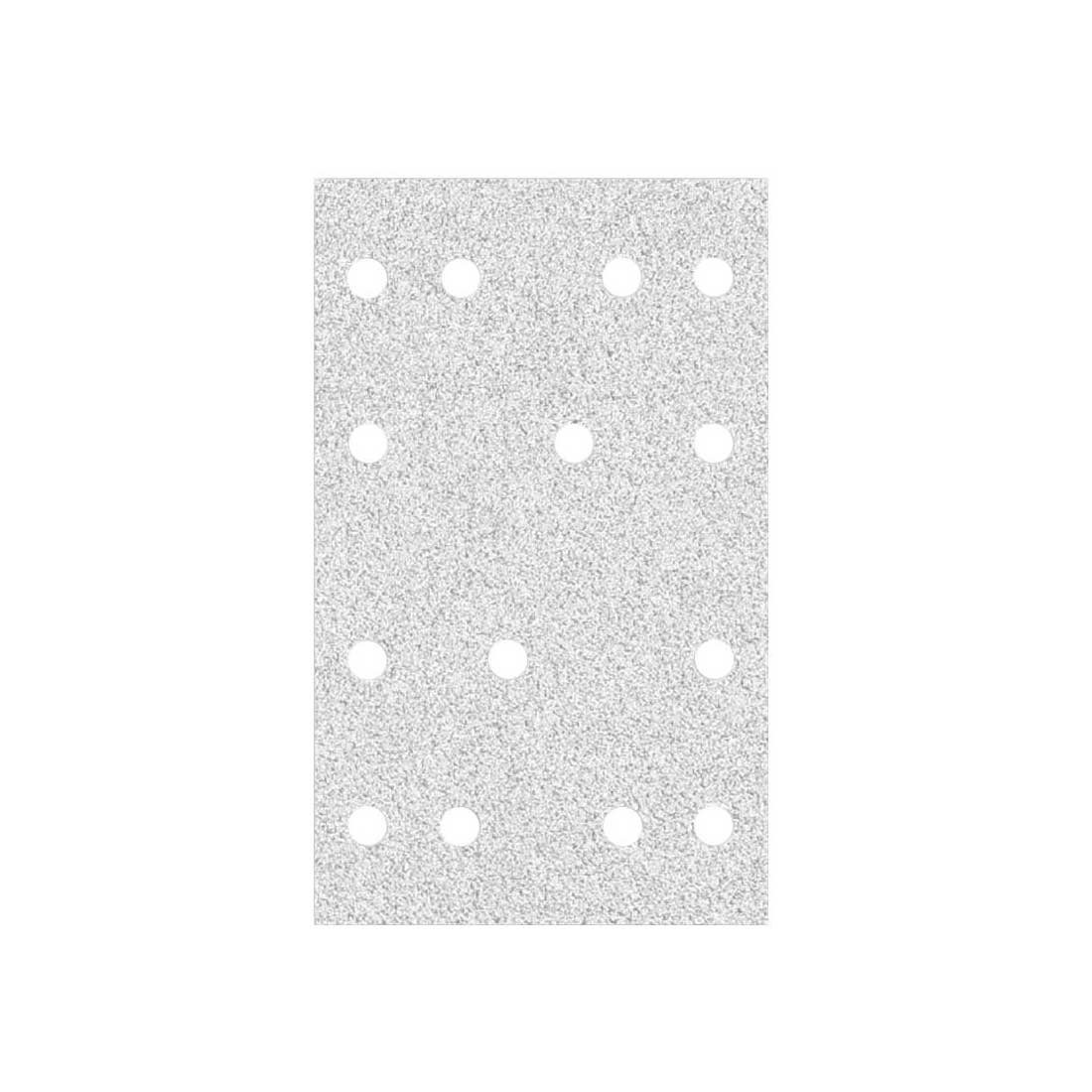 MioTools Schleifpapier 133 x 80 mm 14-Loch Klett-Schleifblätter für Schwingschleifer, Normalkorund, 50 Stk., K180