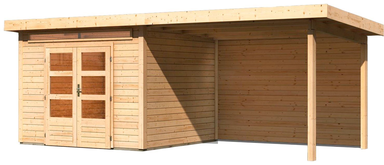 Thumbnail - Karibu Gartenhaus Ammersee 4, BxT: 612x303 cm, (Set)