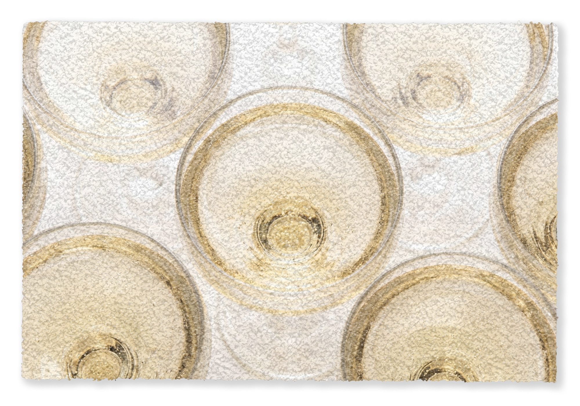 MuchoWow Fußmatte Getränke – Gläser – Party – Gold, Rechteckig, innen Schmutzfangmatte, Tür, Schmutzfänger Flur, Teppich 60x40 cm